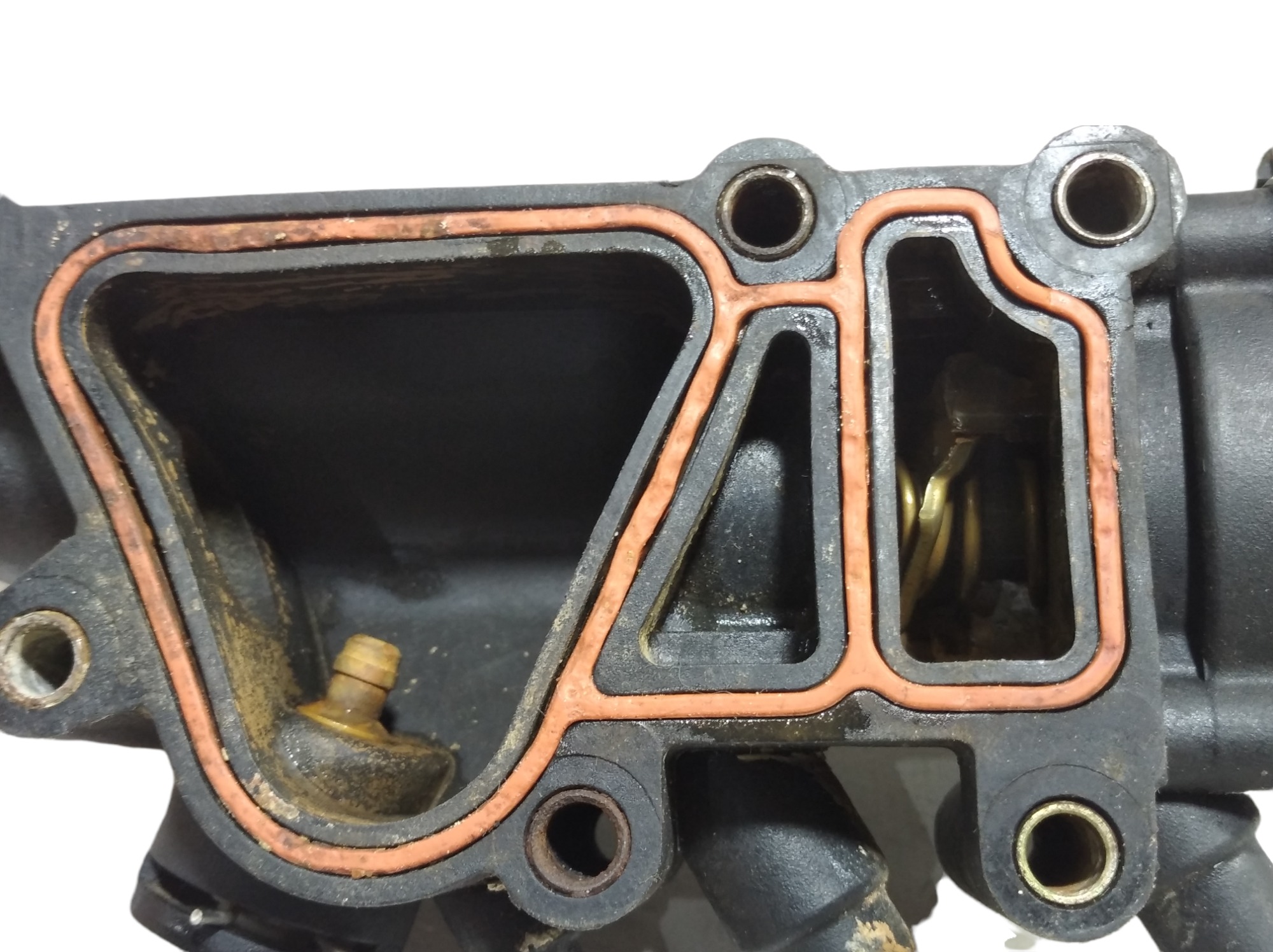 Carcaça Valvula Termostatica Ford Ka Fiesta Ecosport 03/12 5