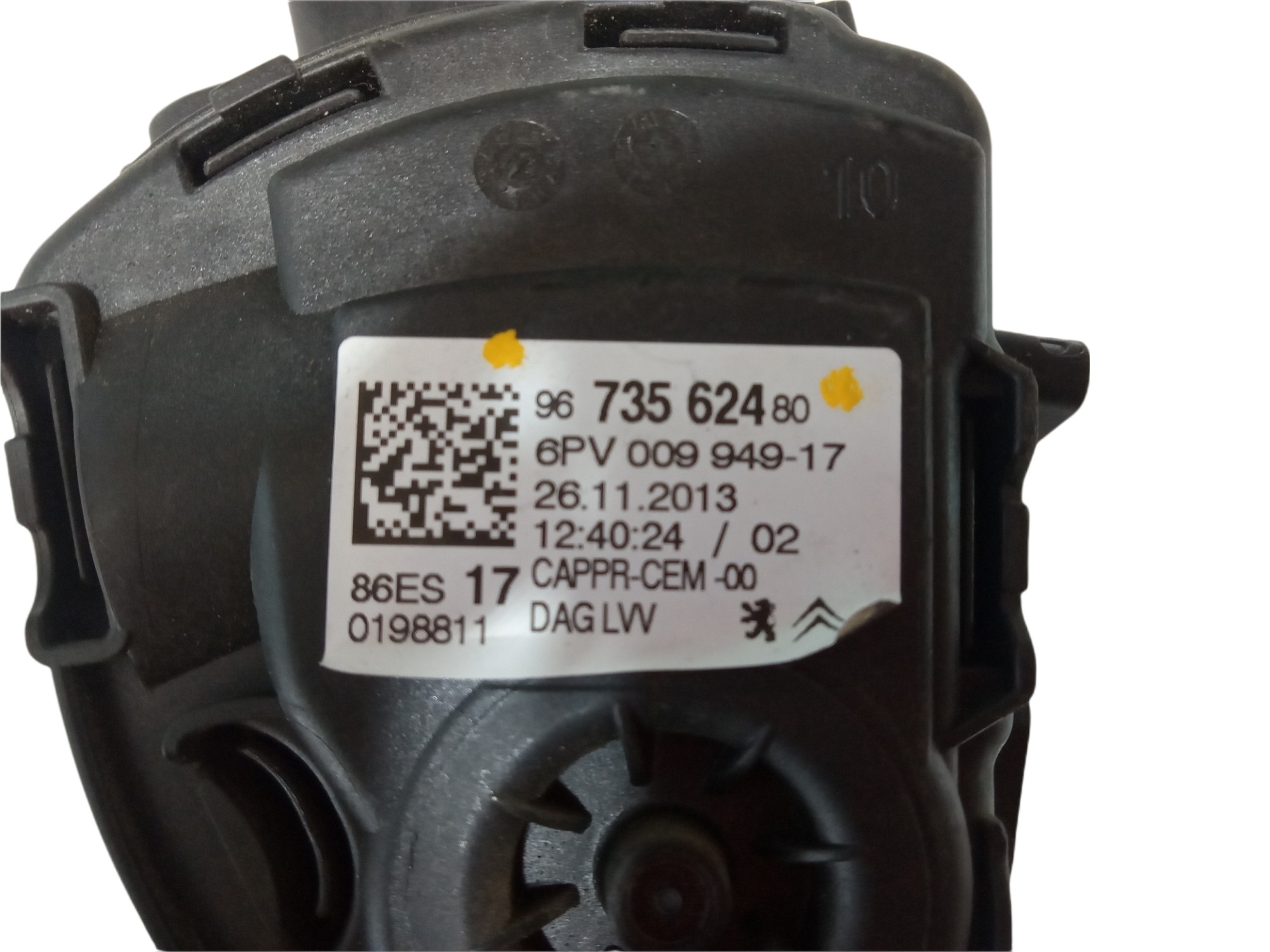 Pedal Do Acelerador Eletrônico Citroen C3 2014 V297 5