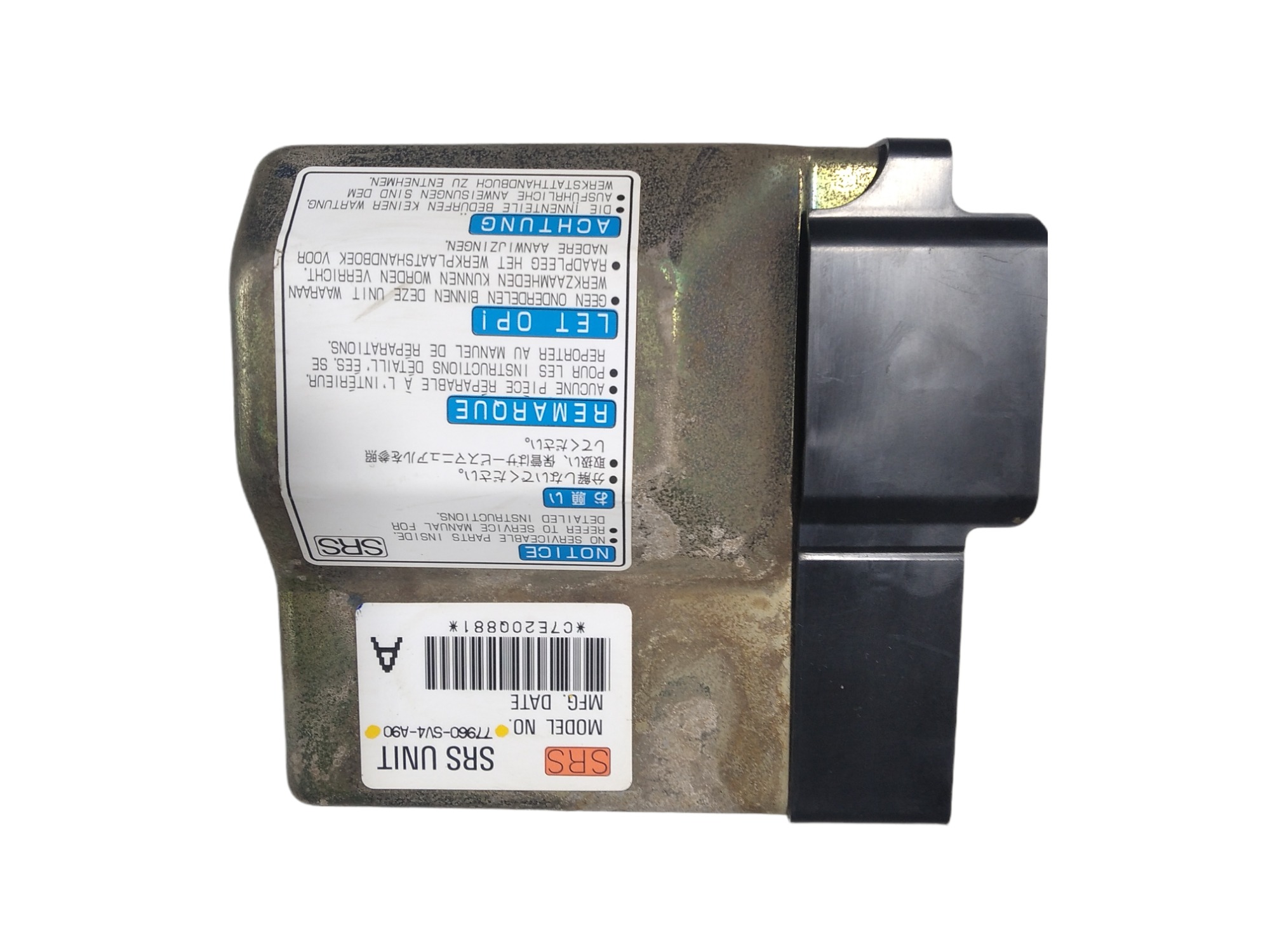 Módulo Central Honda Accord Lx 1994  V448  77960sv4a90 7
