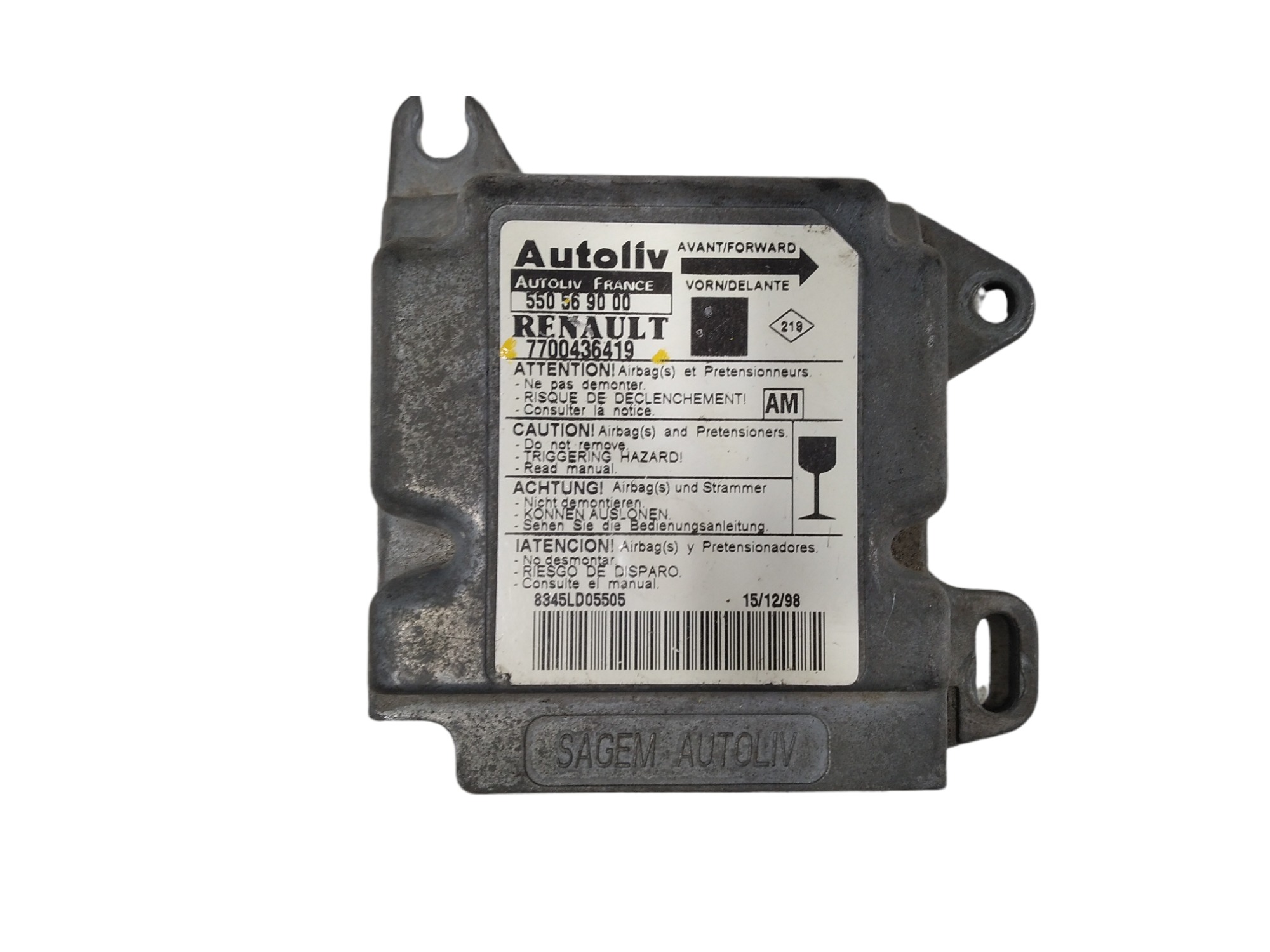 Módulo Renault Scenic 1999 7700436419 1