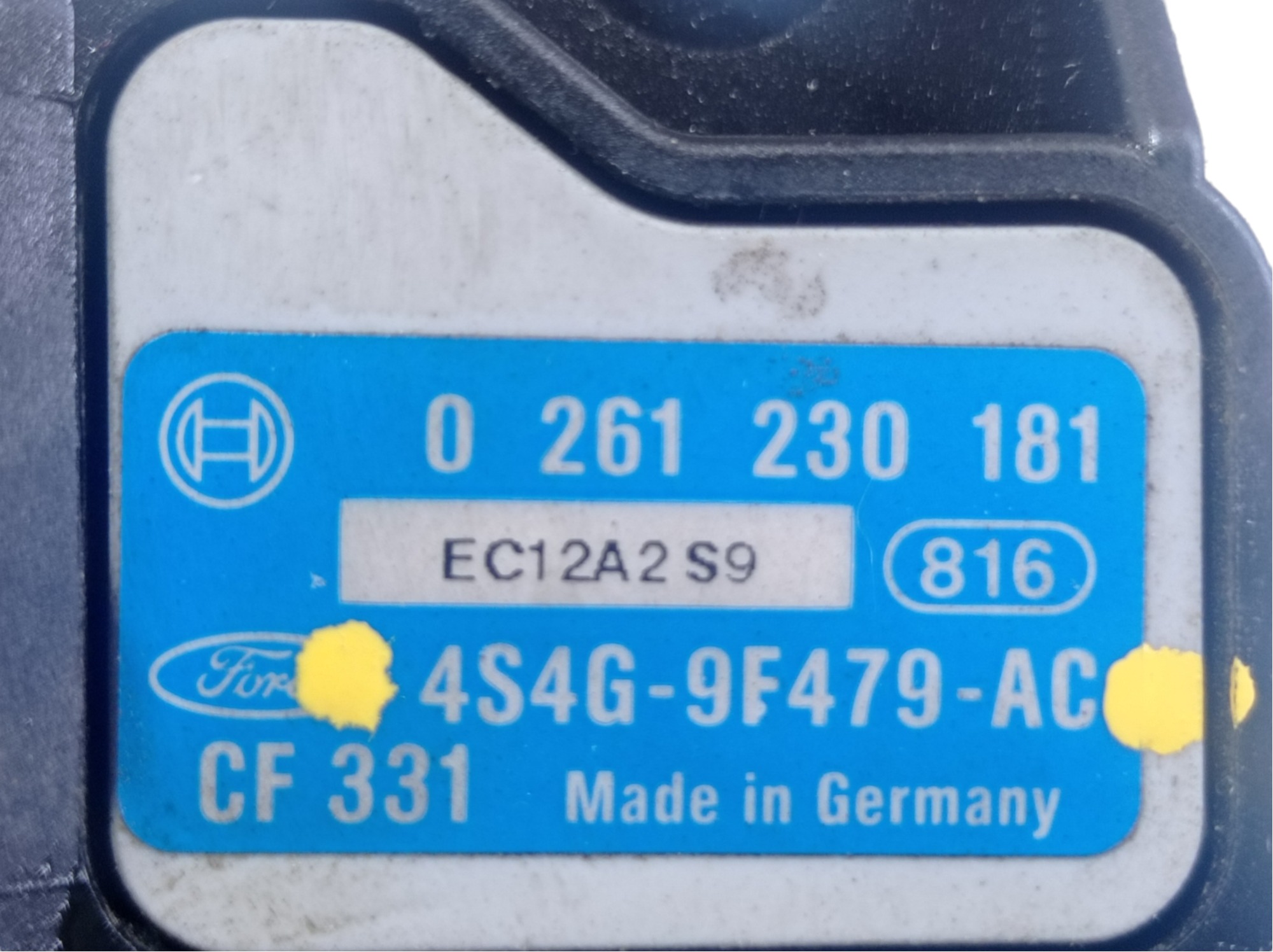 Sensor Map Ford Fusion 2013 A 2016 V464 2