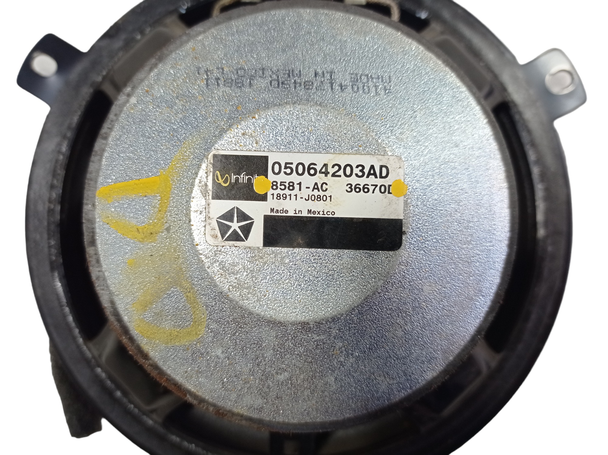 Alto Falante Porta Dianteira Direita Cherokee 2012 V561 4