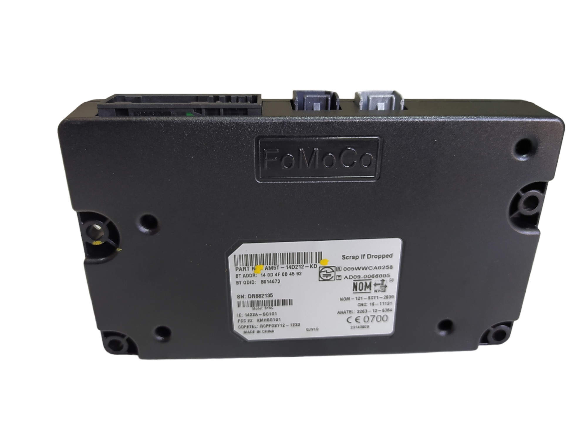 Modulo Conforto Ford Focus 1.6 16v 2014 Am5t14d212kd V476 5
