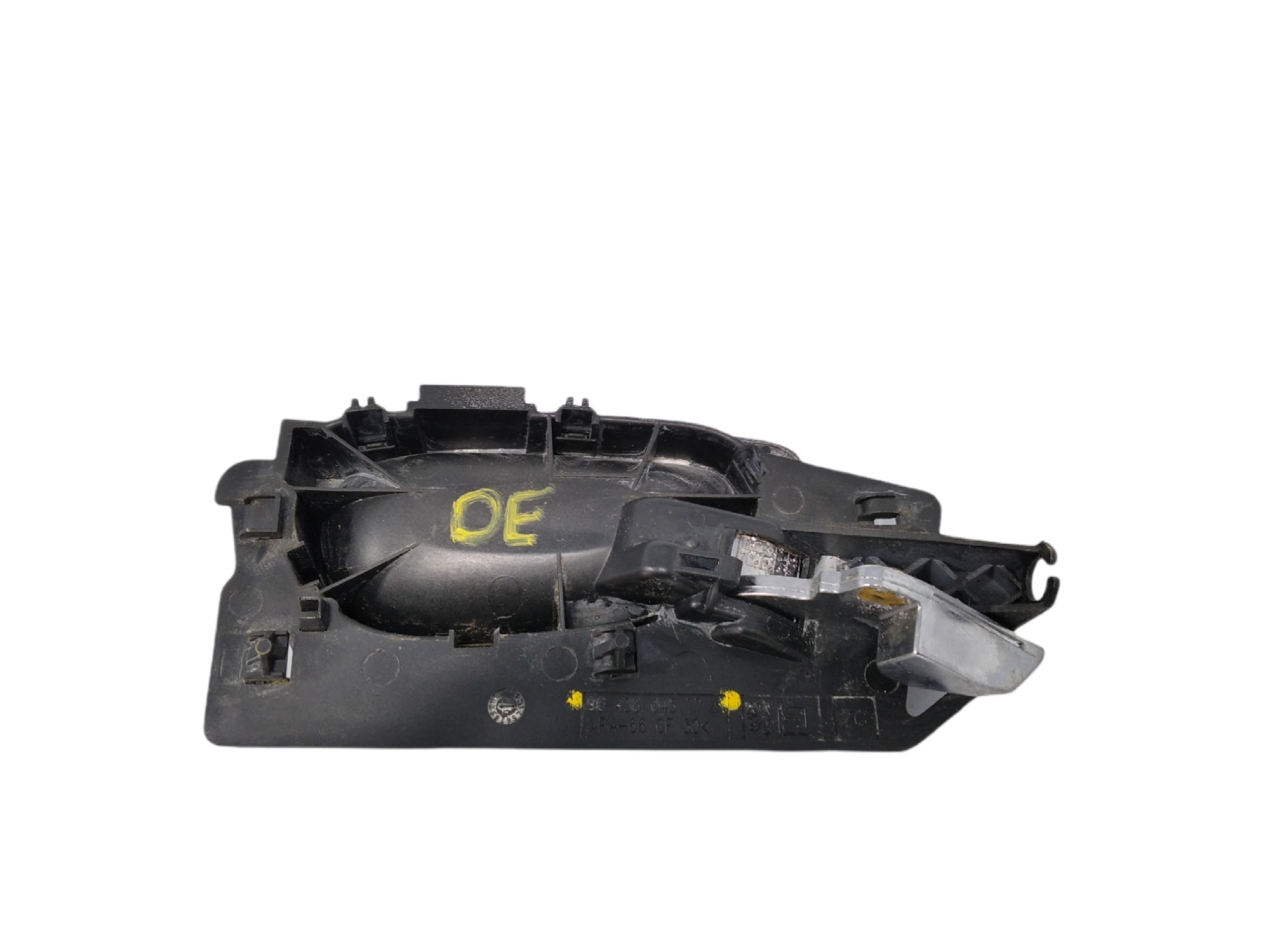 Maçaneta Interna Dianteira Esquerda Peugeot 307 2008 V369 Prateado 2