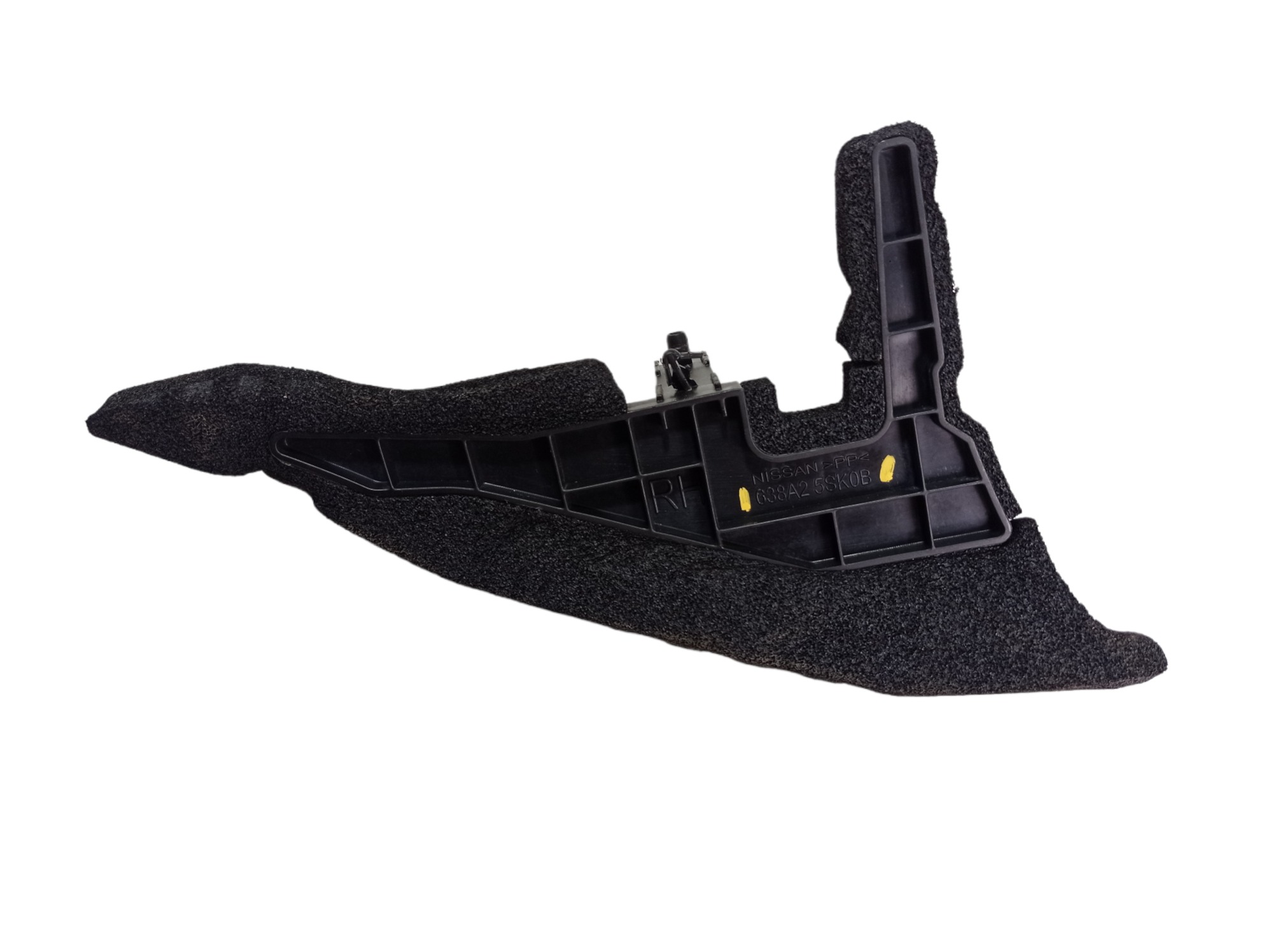 Batente Guia Paralama Direito Nissan Leaf  638a25sk0b V488 6