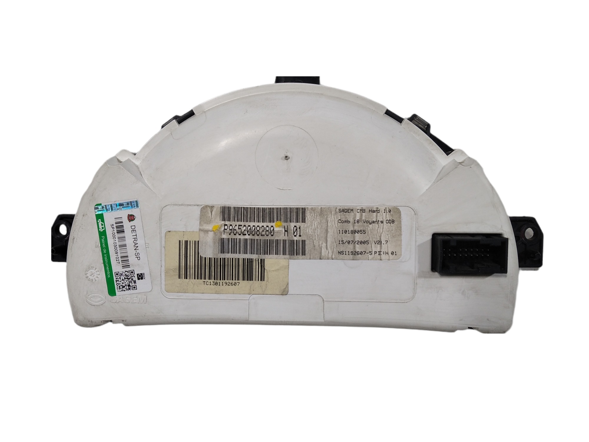 Painel De Instrumentos Citroen C3 2006 V306 P9652008280 8