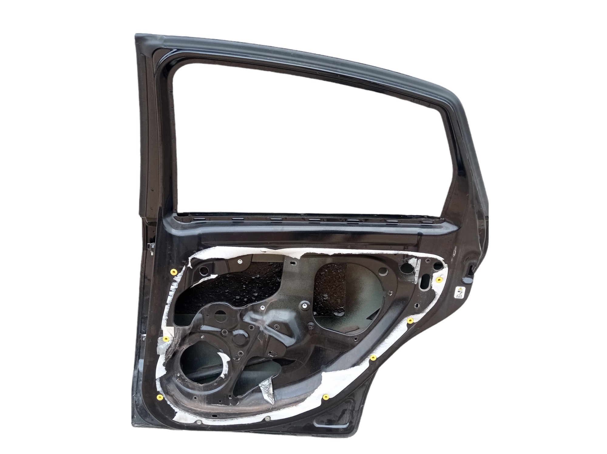 Porta Traseira Direita Fiat Linea 2009 2010 V433 Traseira Direito Preto 6