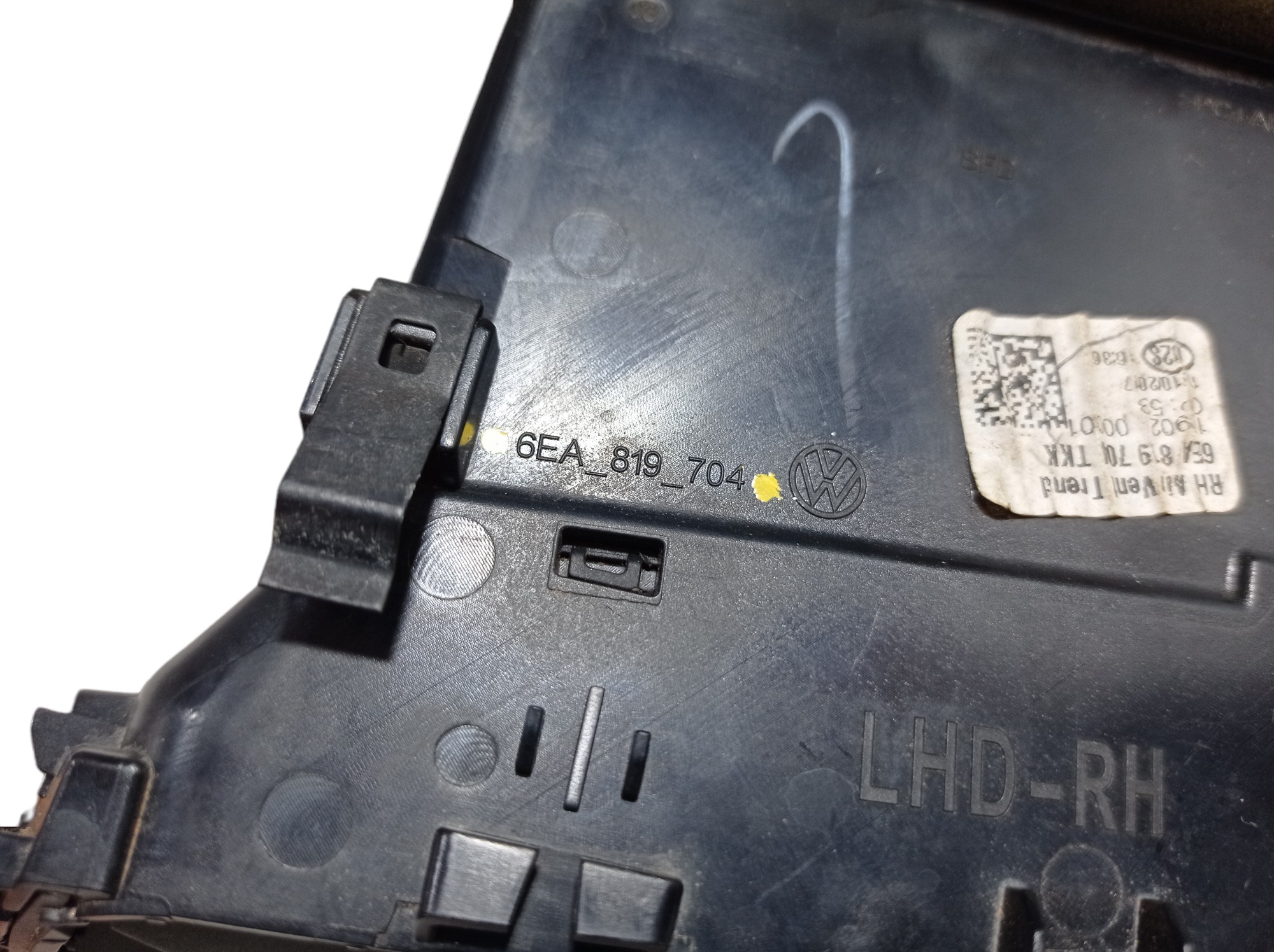 Difusor Ar Condicionado Direito Vw Polo 2018 6ea819704 V329 8