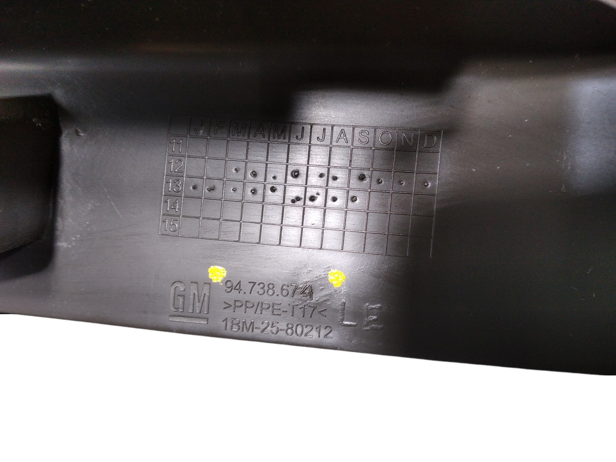 Acabamento Pé De Coluna Dianteira Esquerdo Spin 1.8 V318 6
