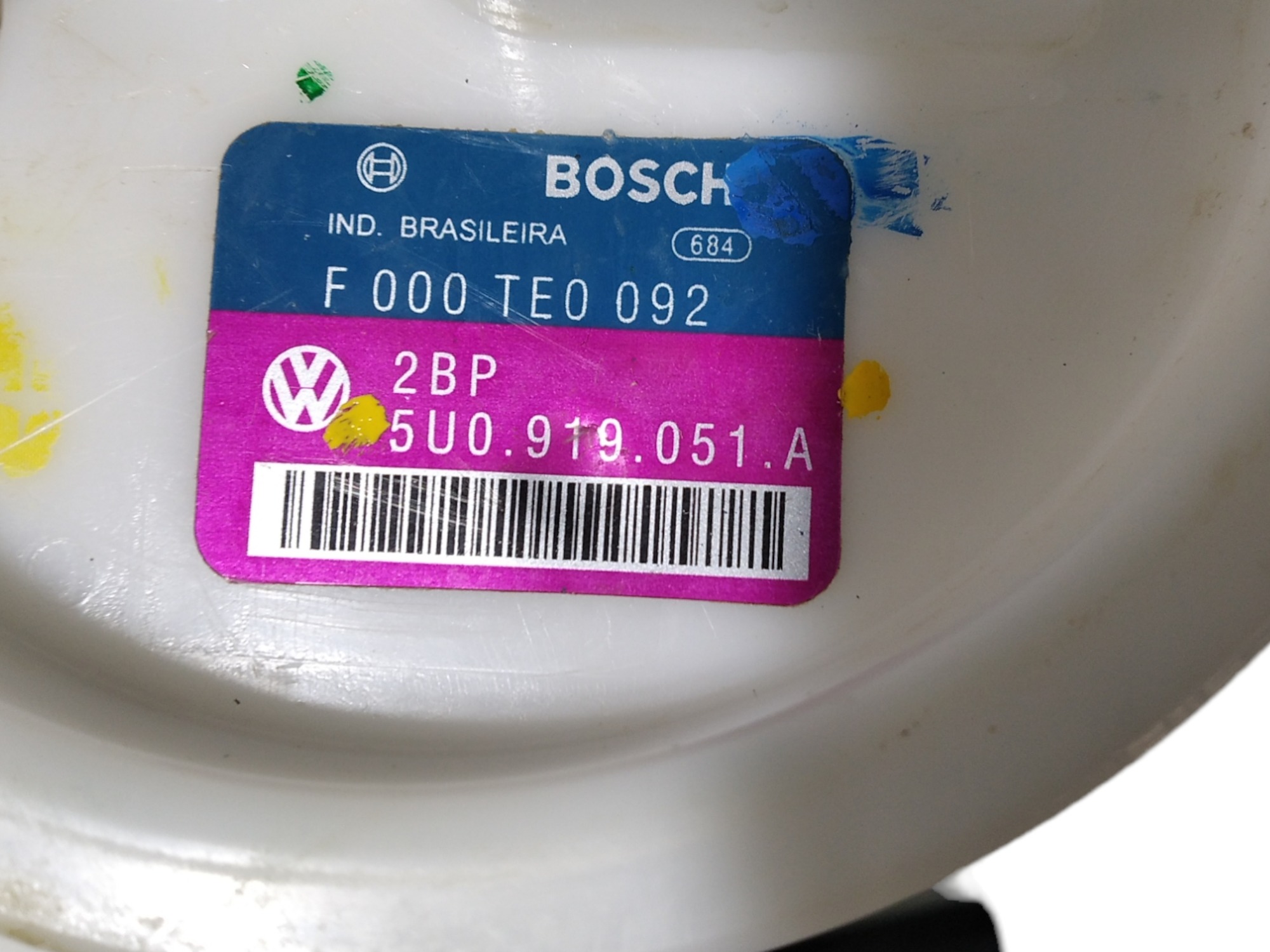 Bomba Combustível Vw Saveiro Cross 1.6 2020 5u0919051a V467 7