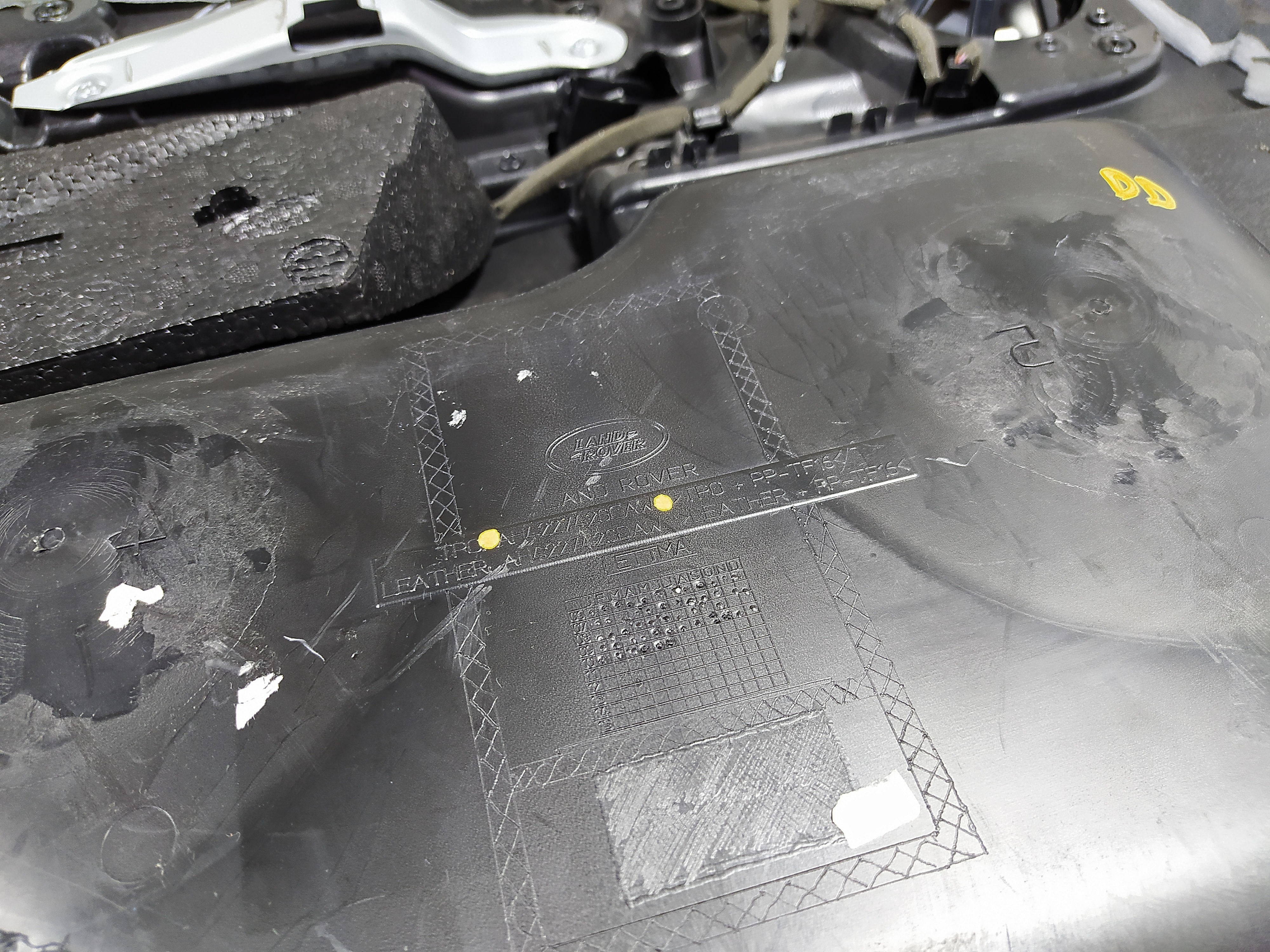 Forro Porta Dianteira Direita Range Rover Vogue 2011 V546 Preto 9