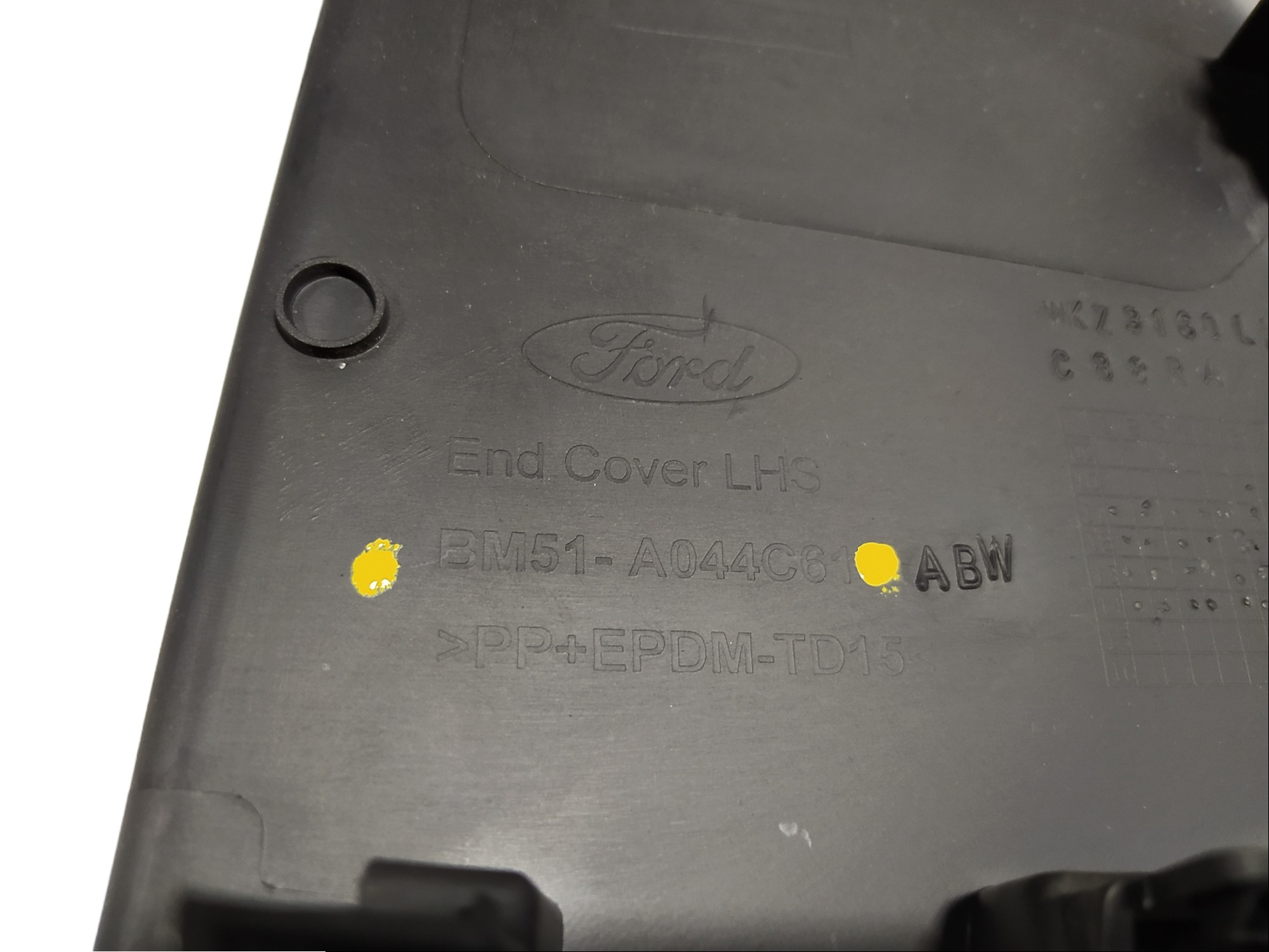 Acabamento Esquerdo Painel Ford Focus 1.6 16v 2014 V476 8