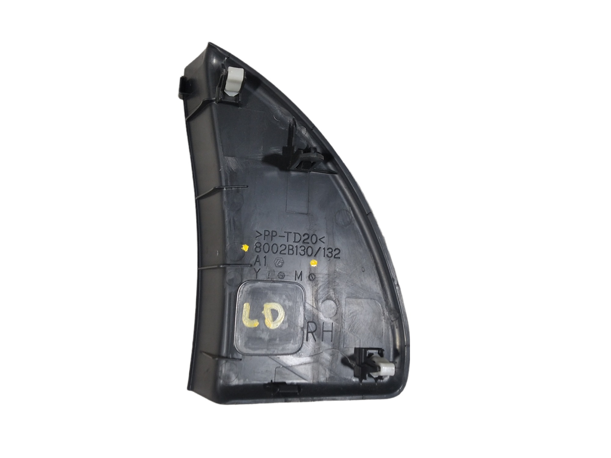 Acabamento Direito Painel Mitsubishi Outlander 2015 V337 Preto 6