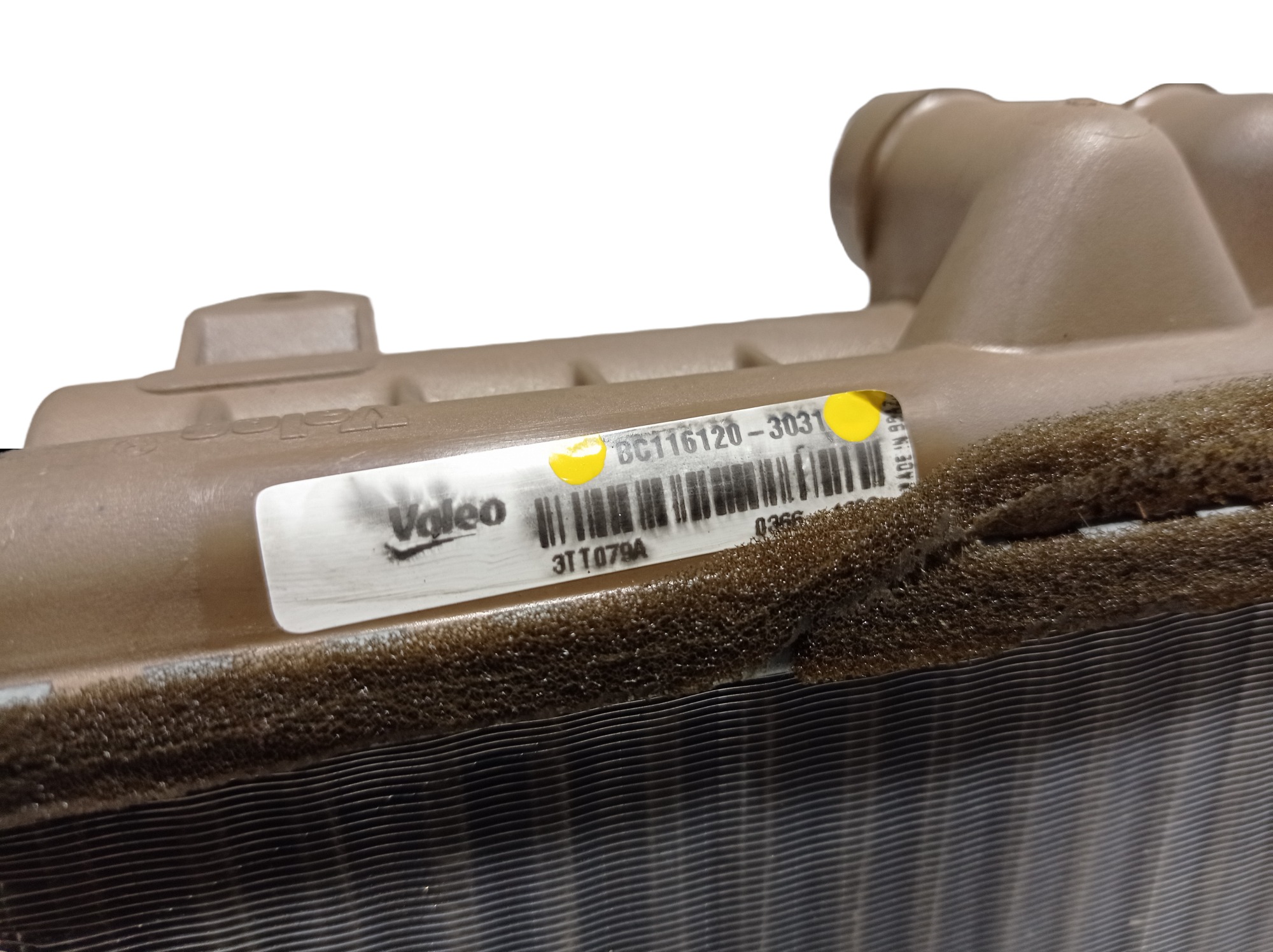 Radiador Ar Quente Honda Fit 2003 A 2008 Bc1161203031 V5 8