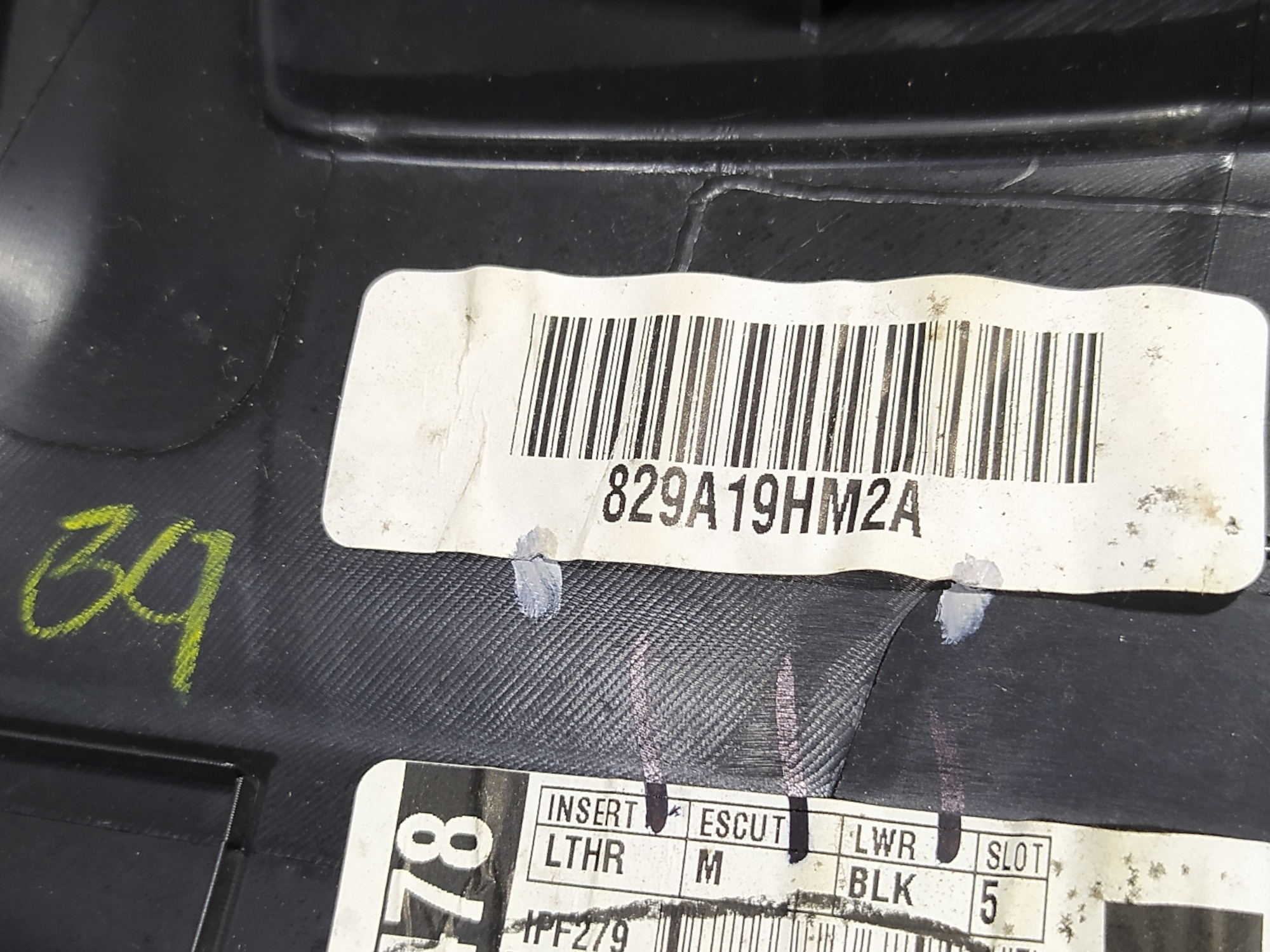 Forro Porta Traseira Esquerda Nissan Altima Sl 2014 V465 7