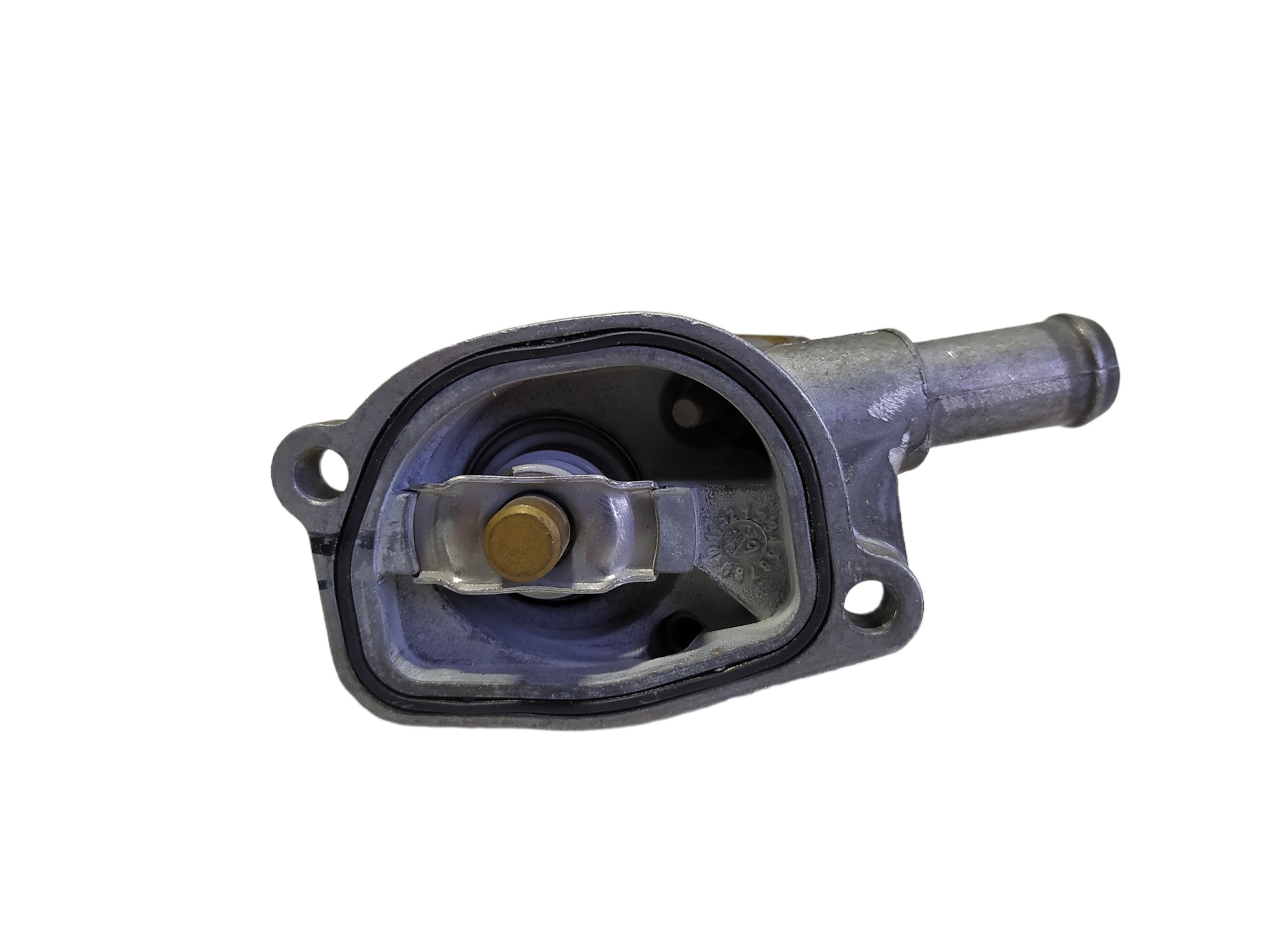 Carcaça Válvula Termostática Fiat 500 Mobi 55239819 Vl 3