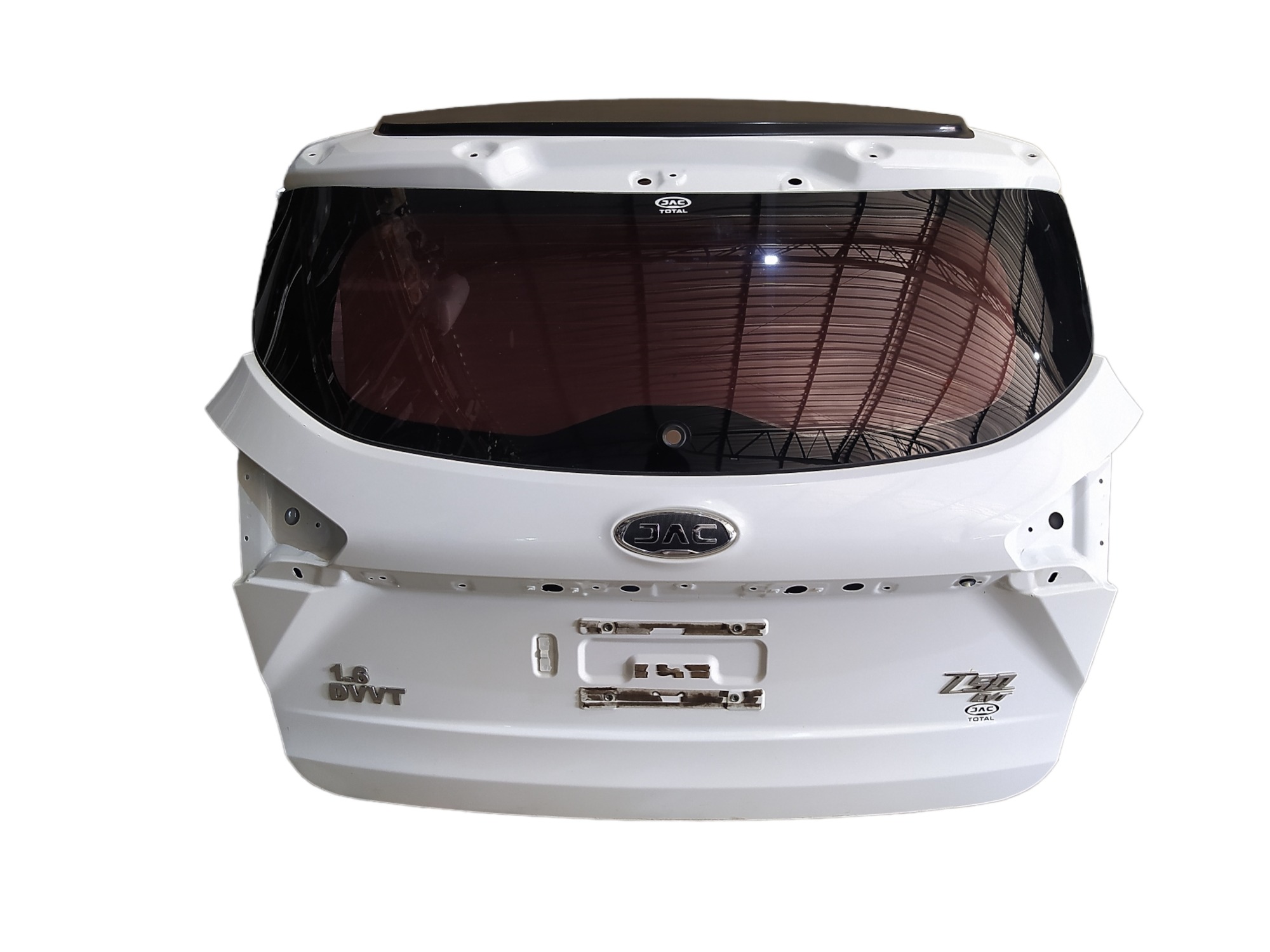 Tampa Traseira Jac T50 2017 2021 V489 Branco 2