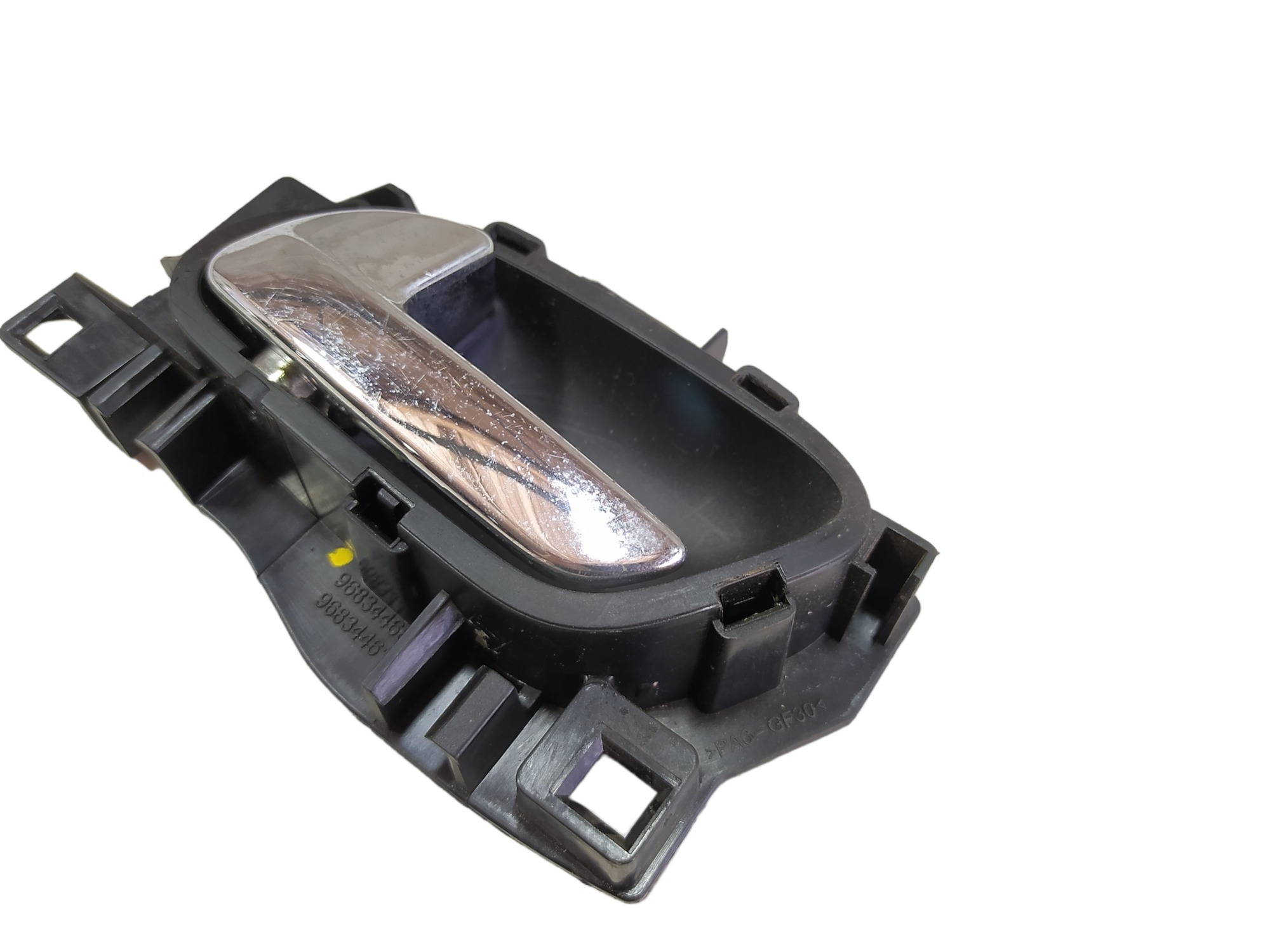 Maçaneta Interna Esquerda Peugeot 2008 2015 9683446877 Vl Cinza 1