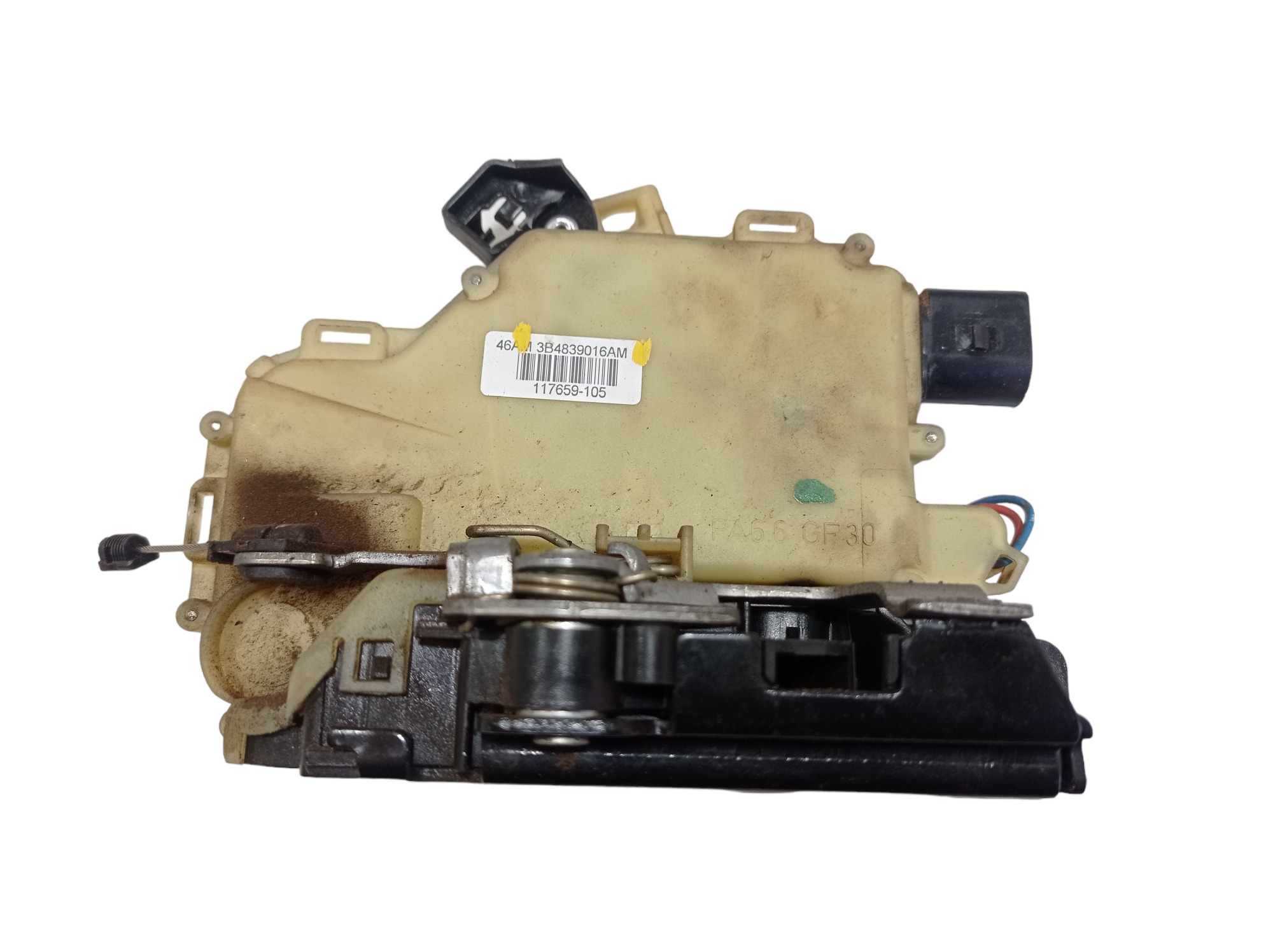 Fechadura Porta Traseira Direita Vw Golf 2009 V566 4