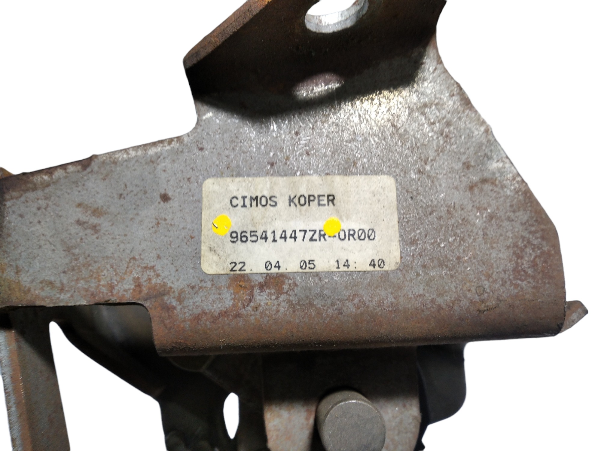 Alavanca Freio Mao Peugeot 307 2006 96541447zr V128 4