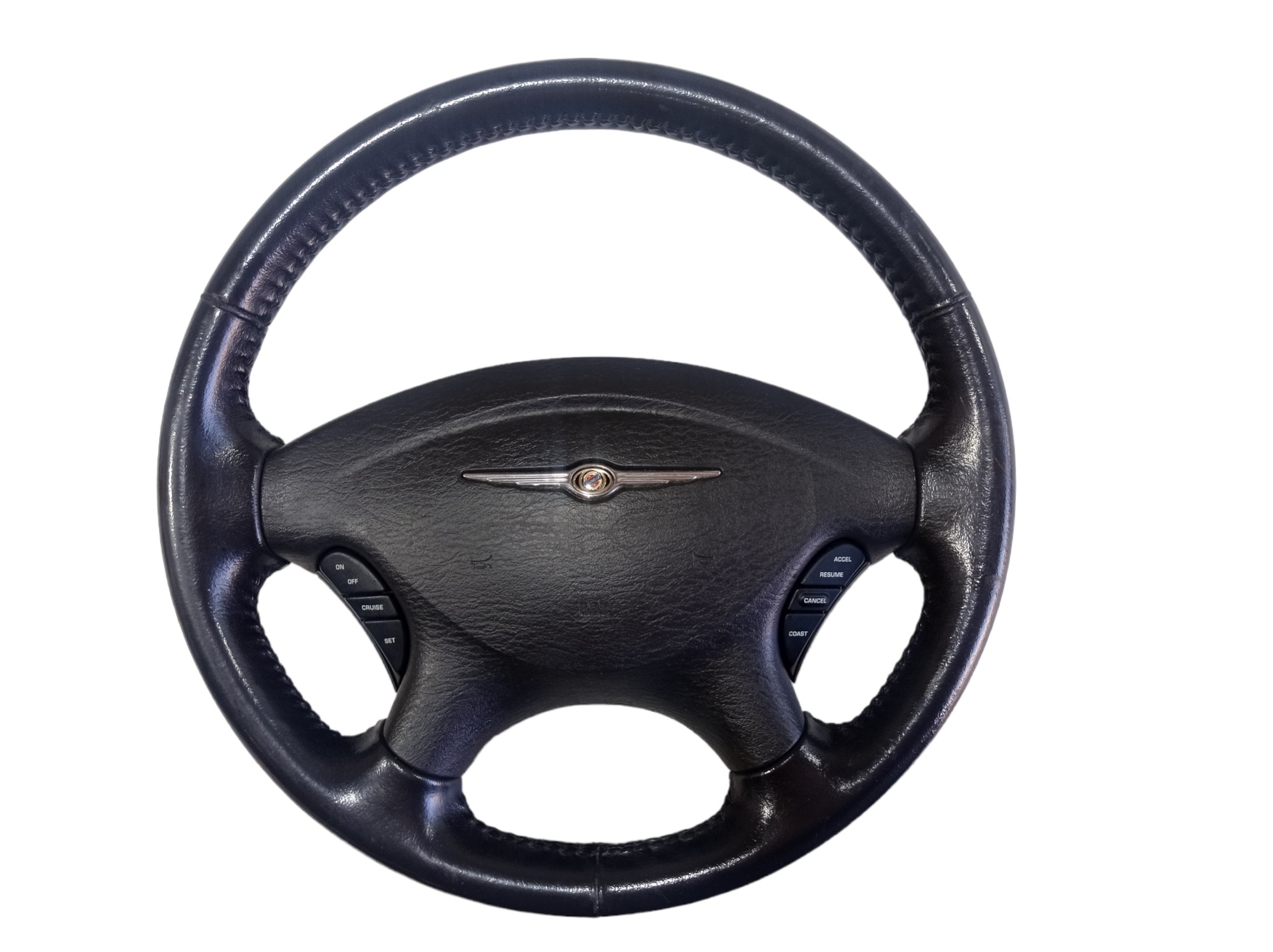 Volante Motorista Chrysler Grand Caravan 2006 V487  Preto 3