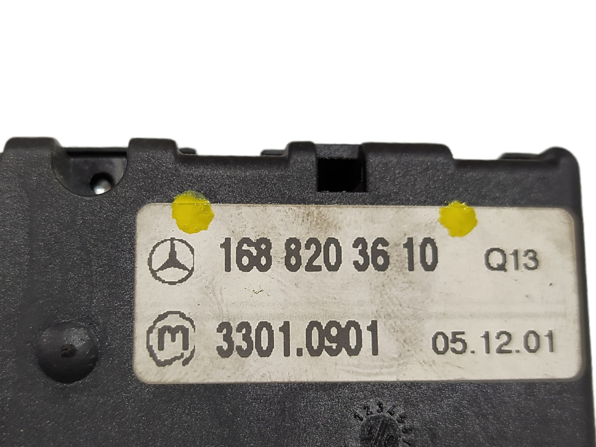 Comando Retrovisor Painel Mercedes Benz A160 1999 V388 8