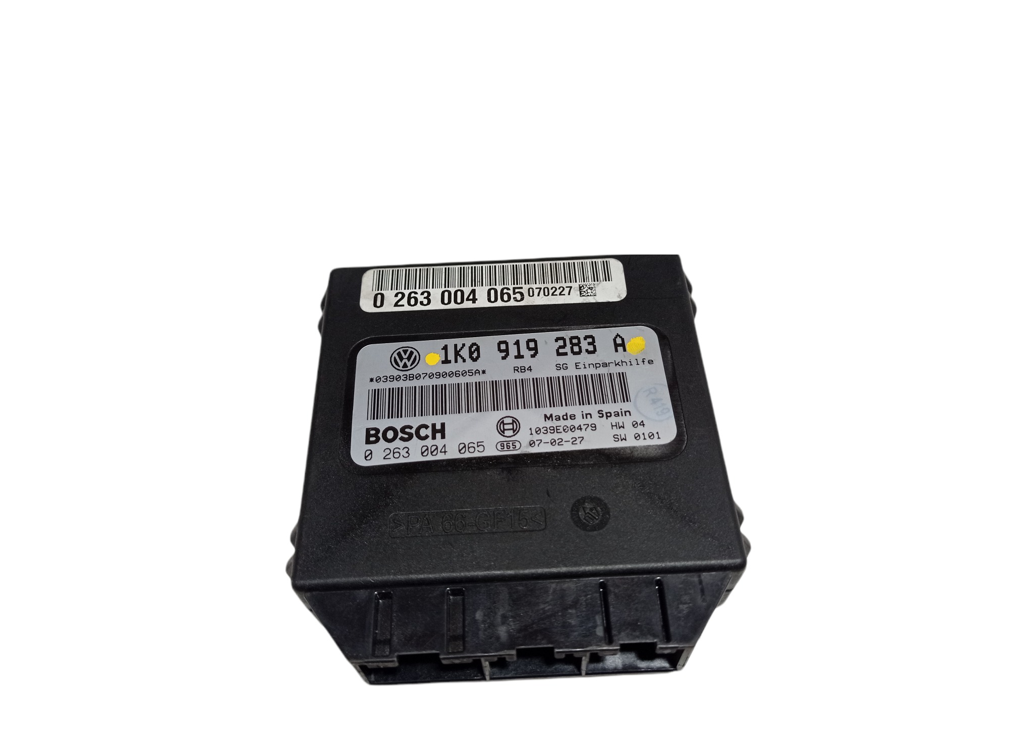Módulo Sensor Estacionamento  Vw Jetta 2007 1k0919283a V167 2