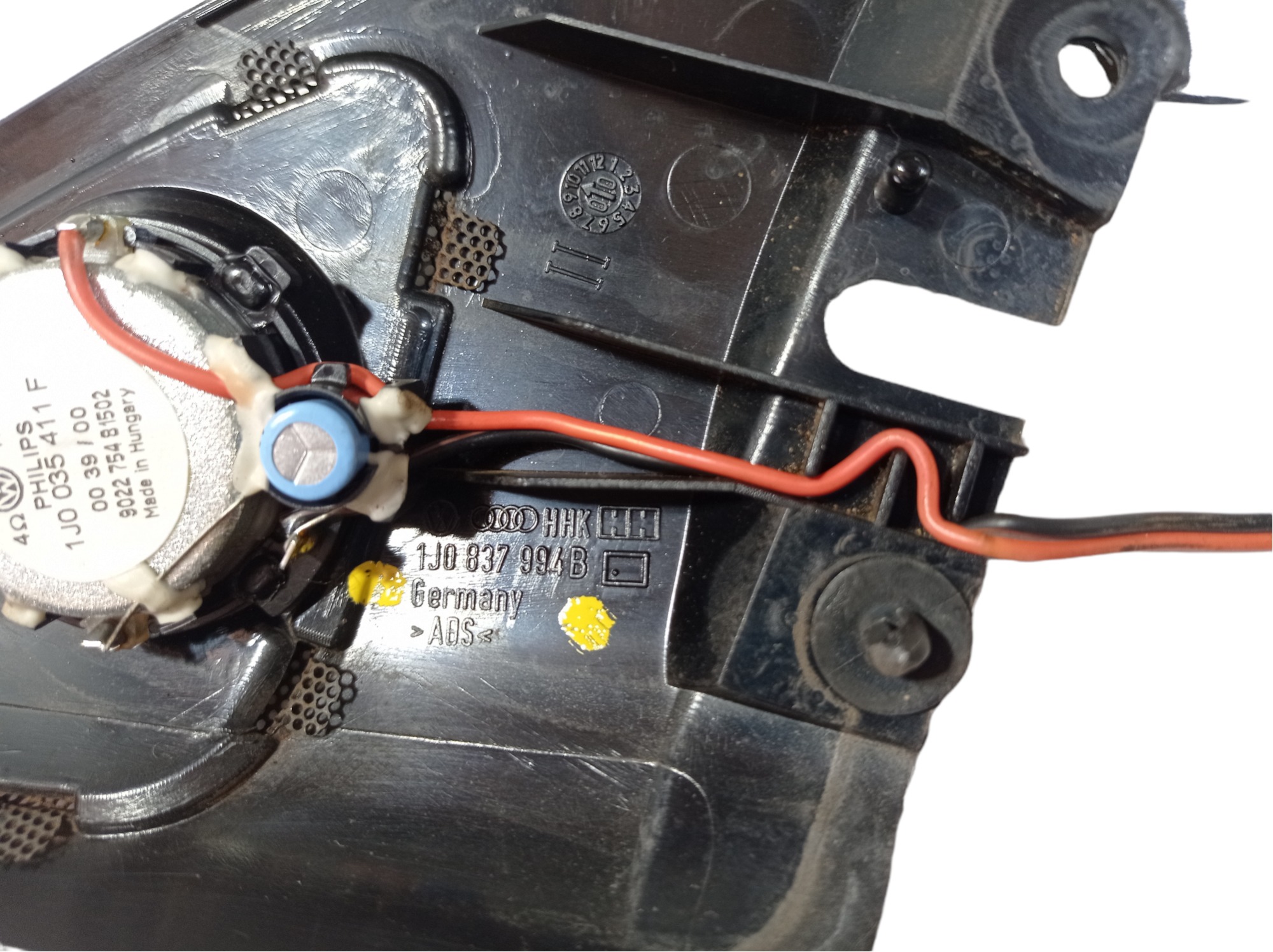 Acabamento Interno Retrovisor Direito Vw Golf 2001 V454 5