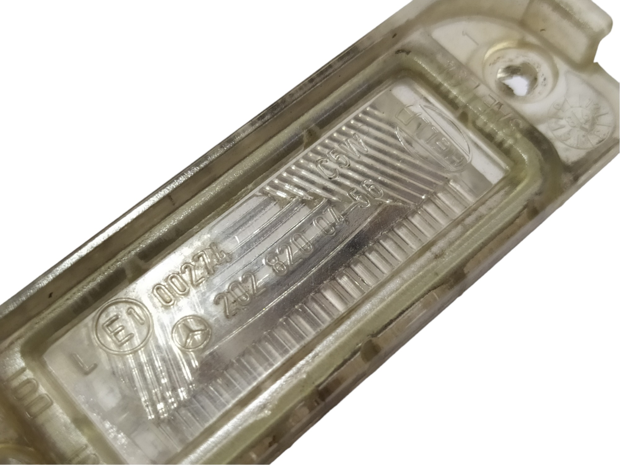 Lanterna De Placa Mercedes C230 2.3 1998 2028200456 V483 8