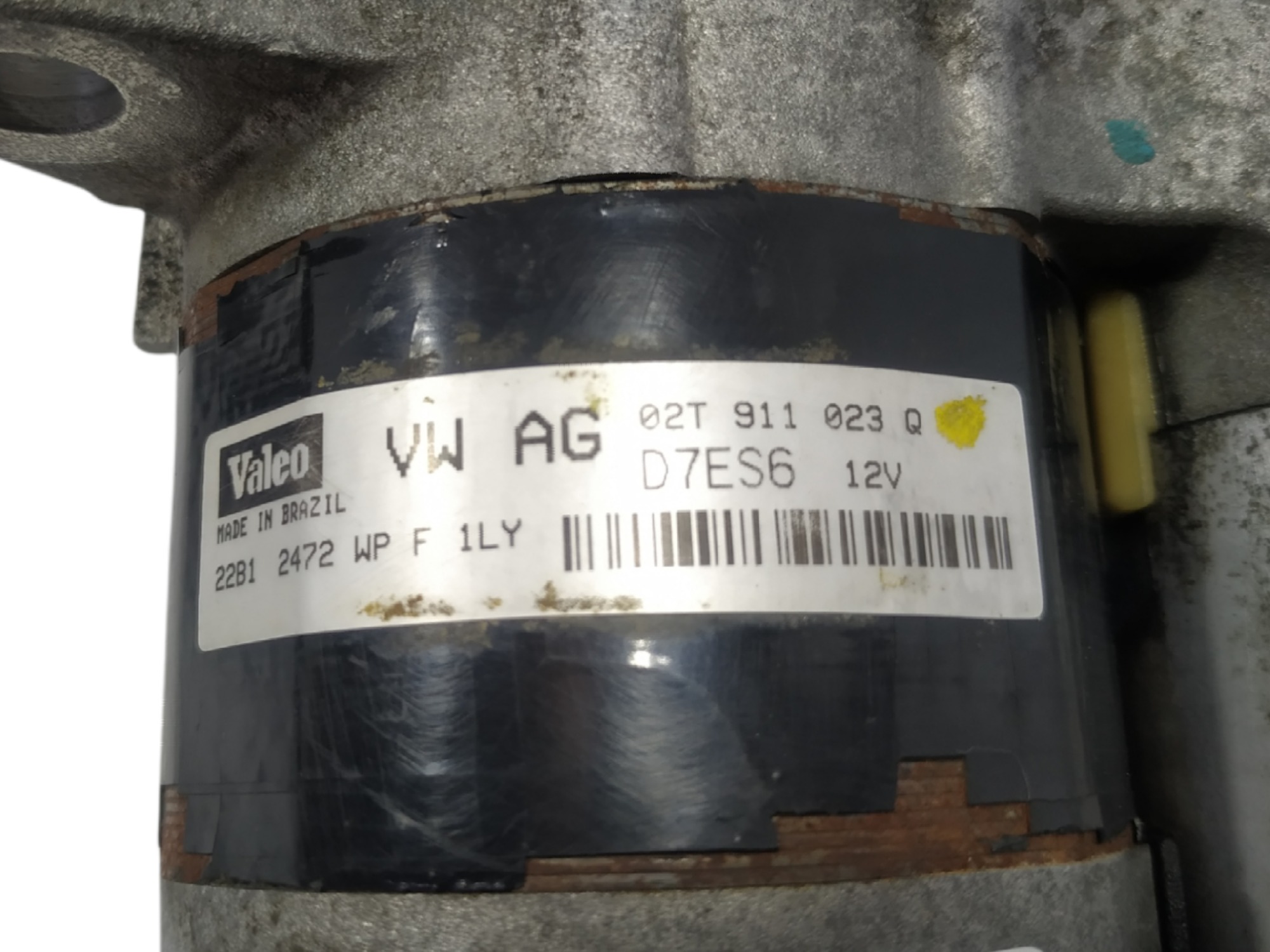 Motor Arranque Vw Voyage 1.0 8v 2011 V370 6
