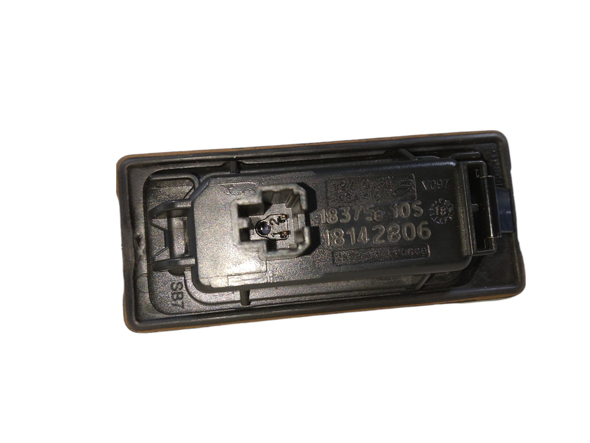 Luz Placa Audi A3 Sportback 2019 V343 4