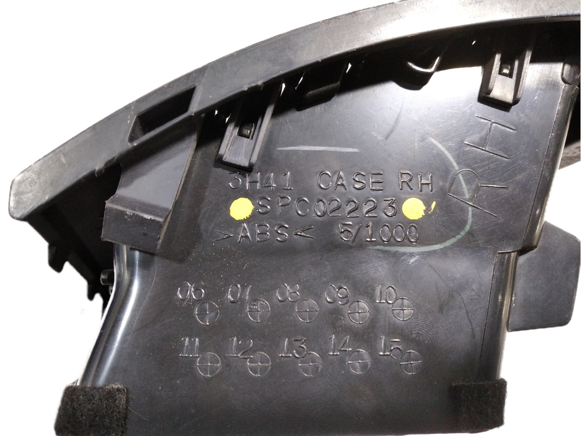 Difusor Ar Direito Mitsubishi Lancer 2017 V334 Spc02223 2