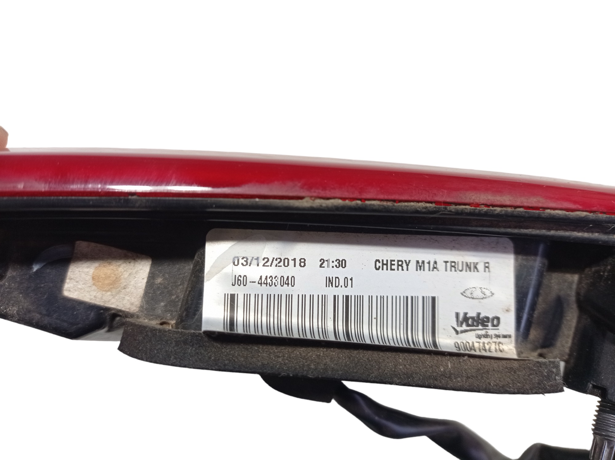 Lanterna Direita Tampa Traseira Chery Arrizo 5 2019 V558 6