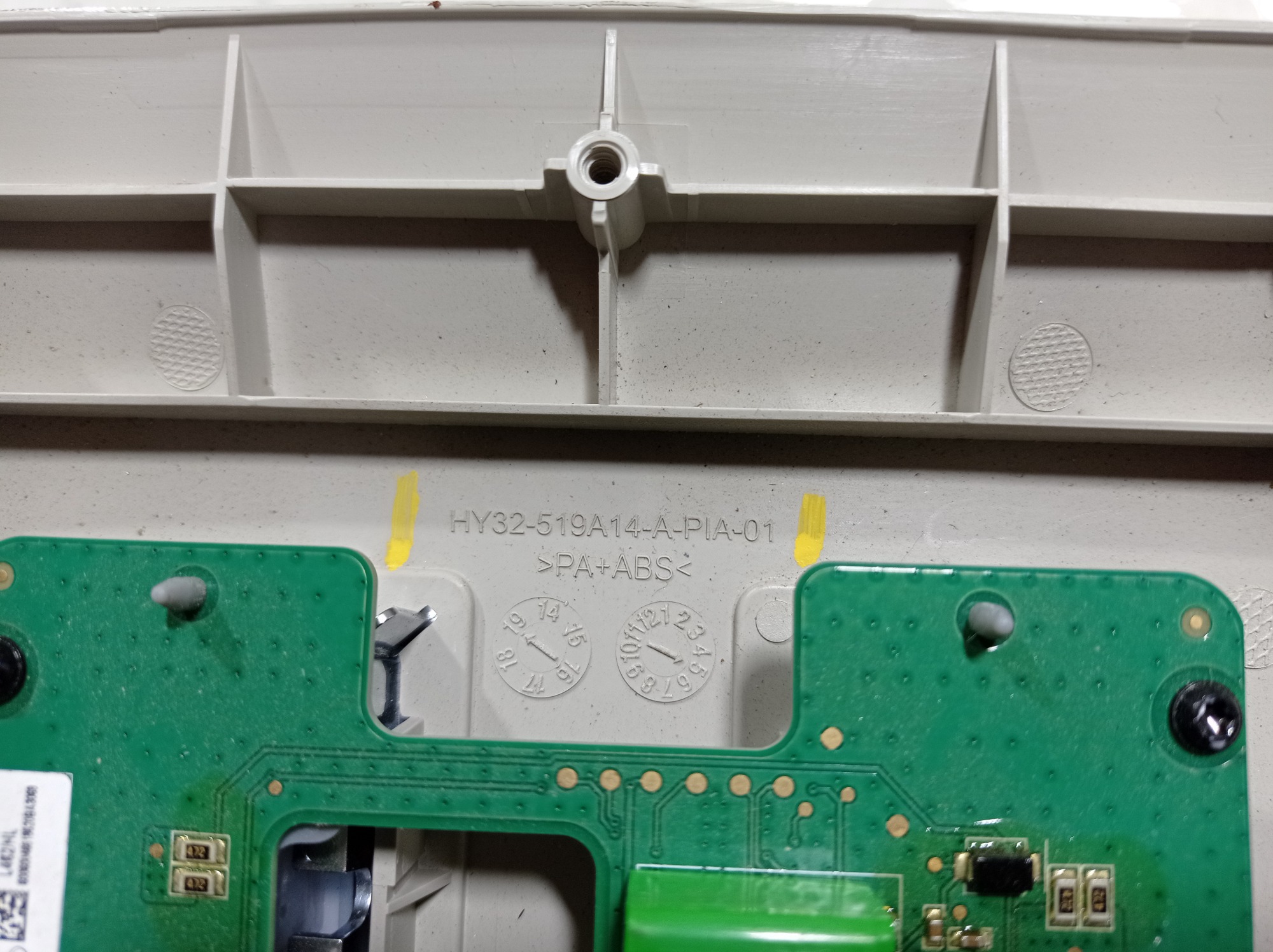Luz Cortesia Difusor Ar Teto Central Discovery 5 2019 V562 7