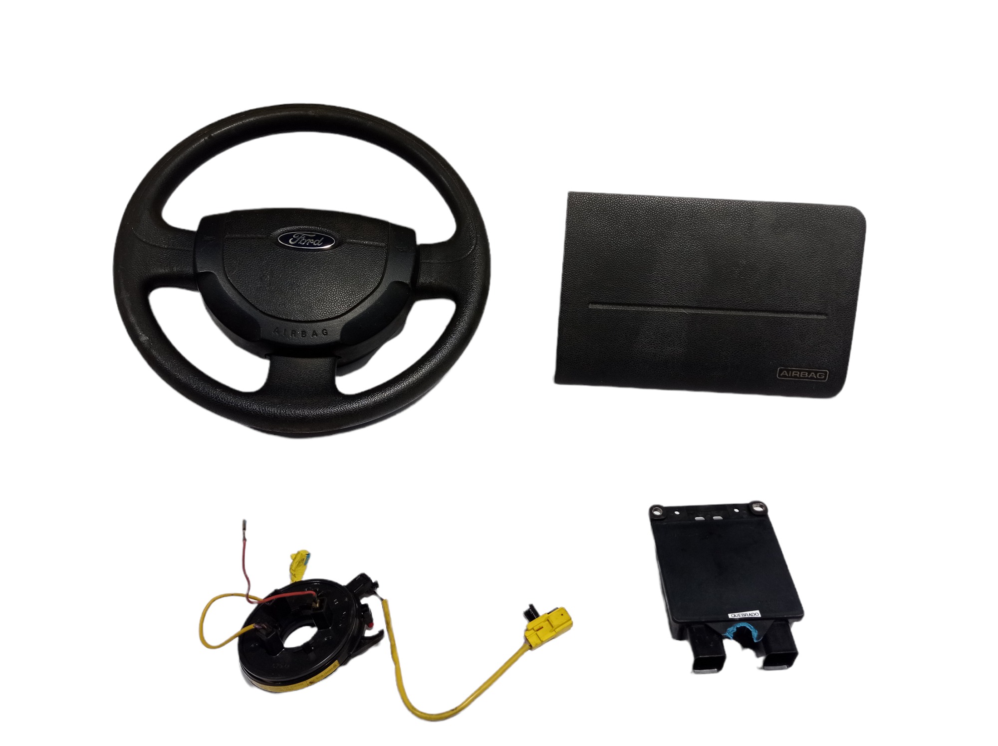 Volante Acabamento Painel Ecosport 2007 2n1a14b056ad V316 5