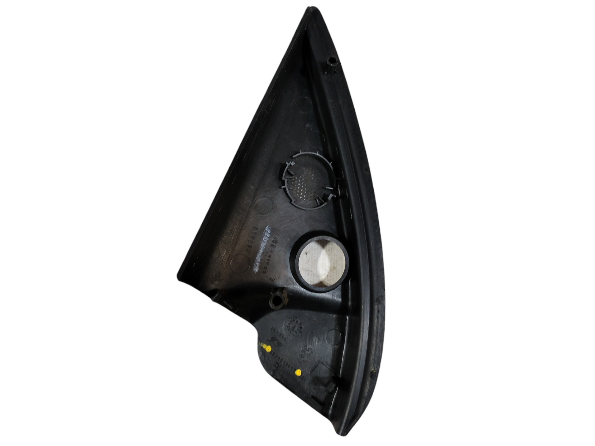 Acabamento Interno Retrovisor Direito Peugeot 207 2011 V245 Preto 3