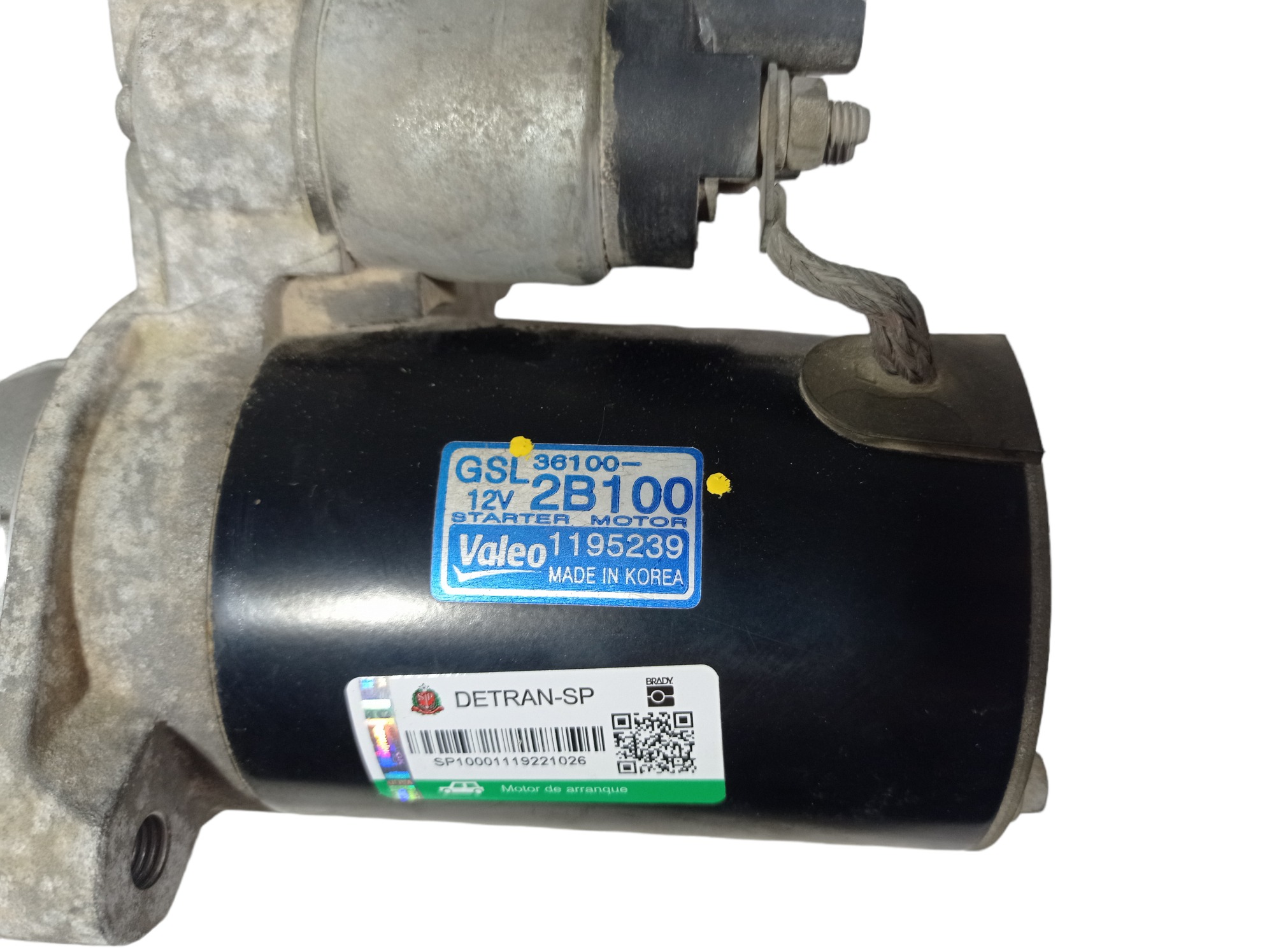 Motor De Arranque Kia Cerato 1.6 16v 2010 V331 2