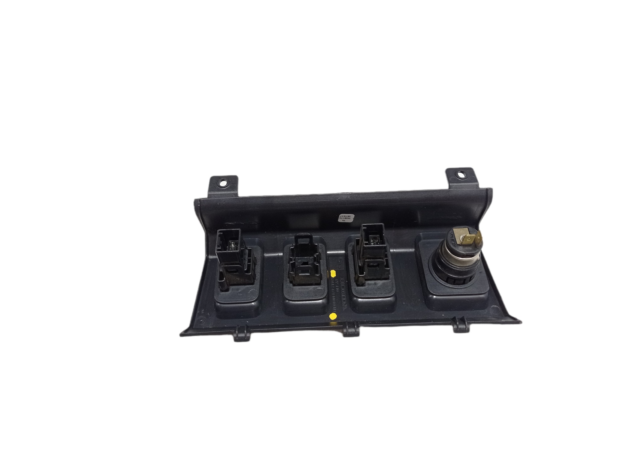 Moldura Tomada 12v Entrada Usb Honda Hrv 2016 A 2021 V322 Preto 2