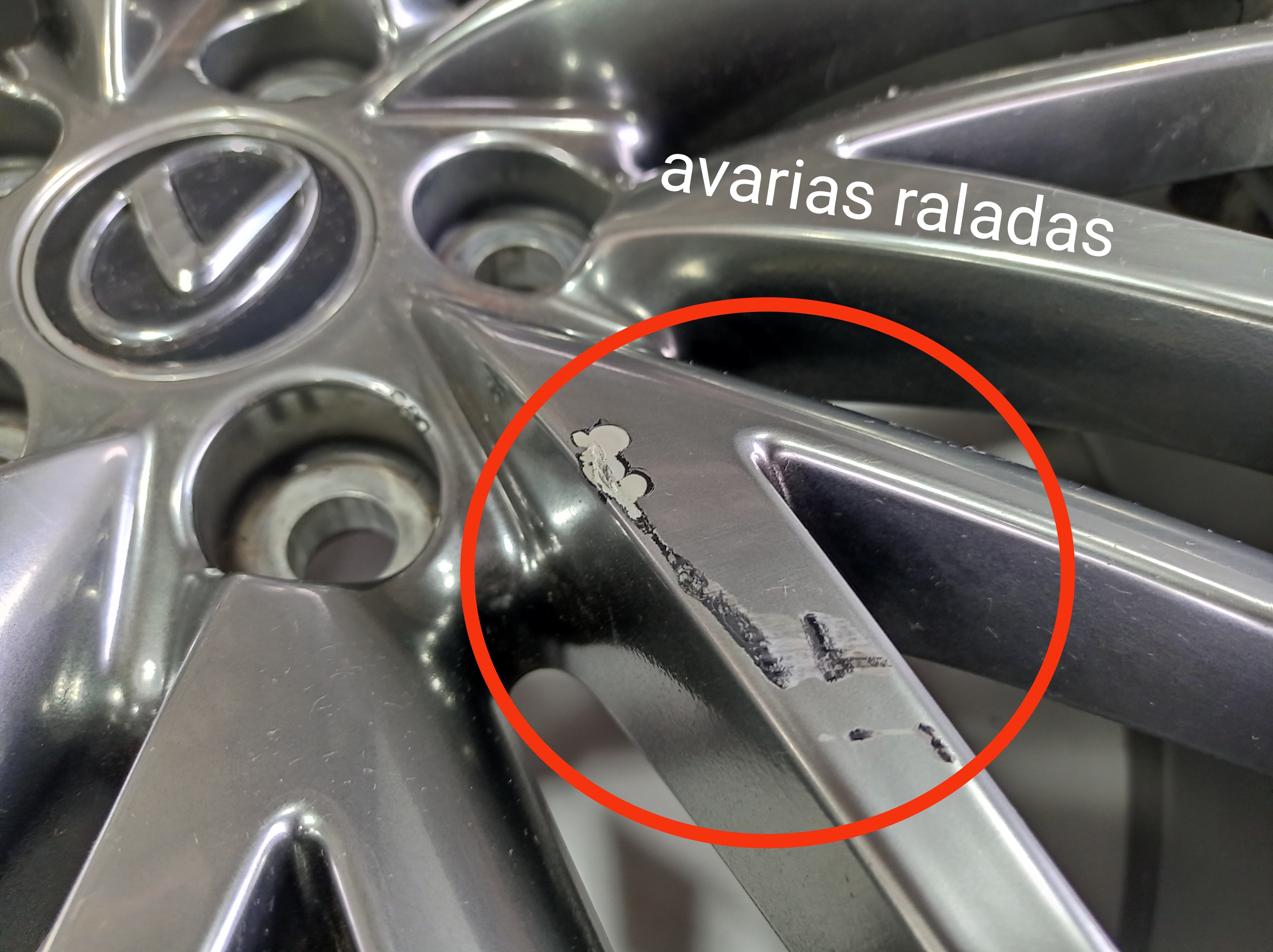 Roda Aro 20 5×114 Lexus Rx450hl 2021 V576 9