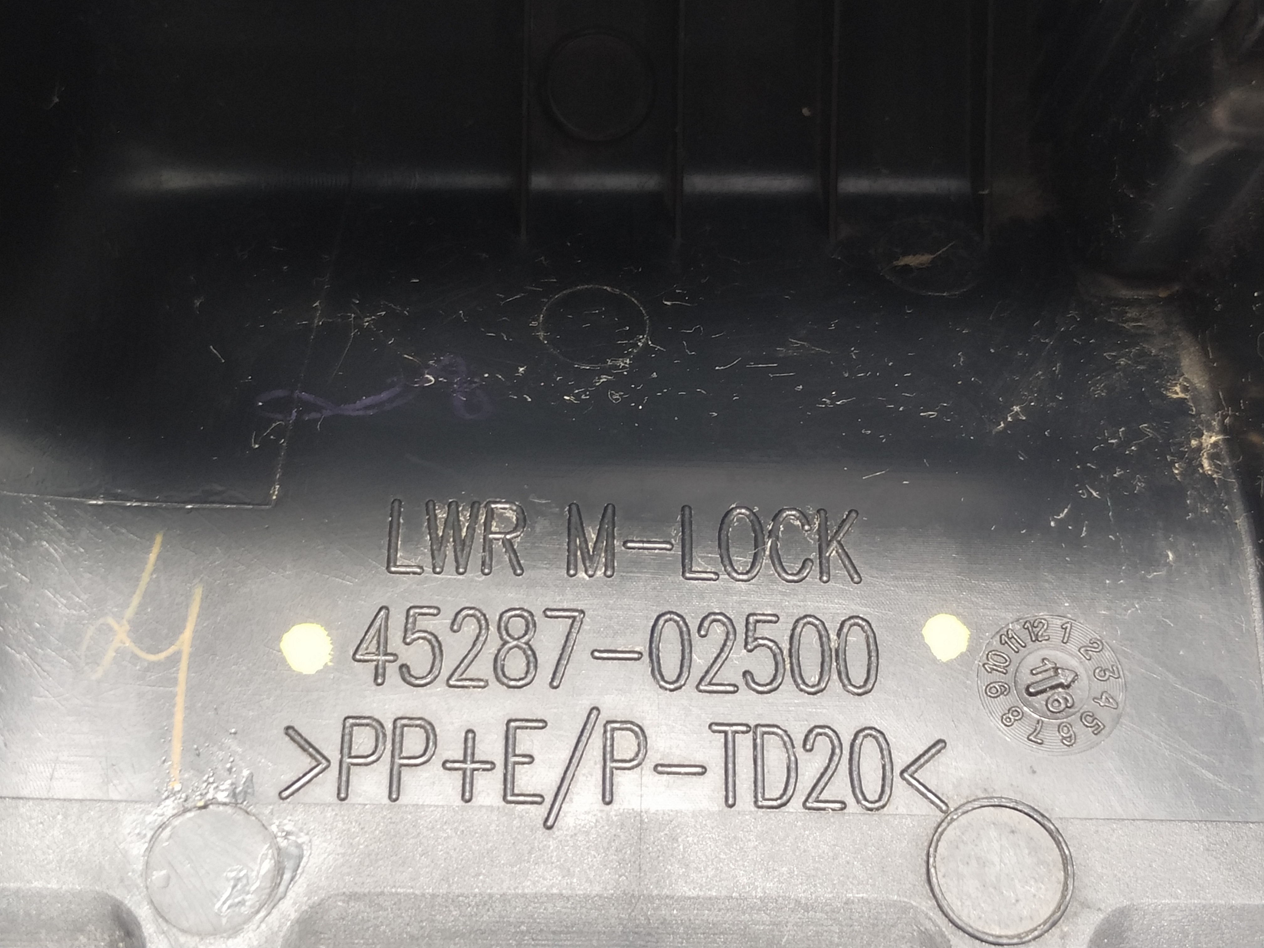 Acabamento Chave Seta Toyota Corolla Xei 2015 A 2018 V372 7