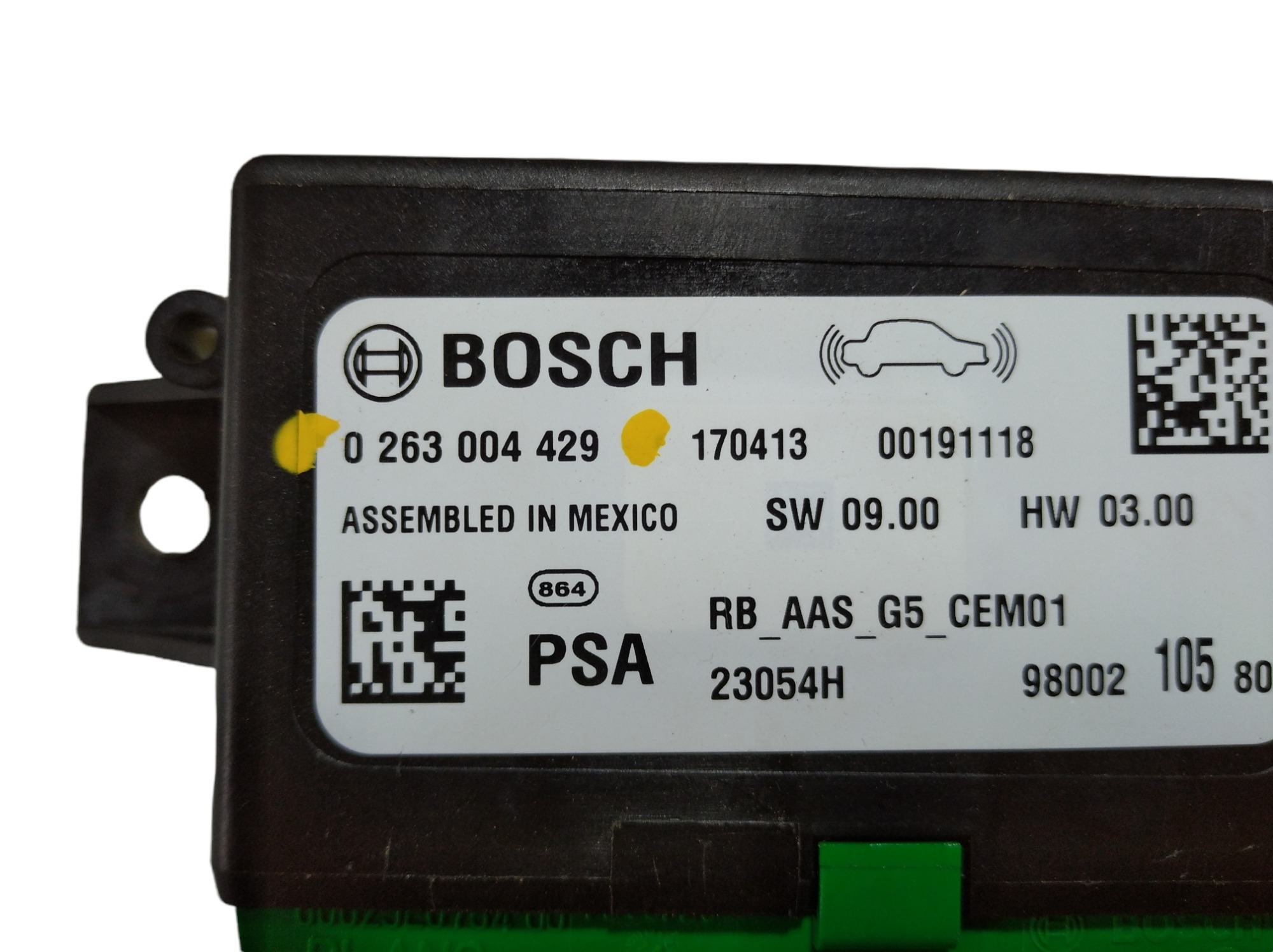Modulo Estacionamento Peugeot 2008 2017 0263004429 V437 3
