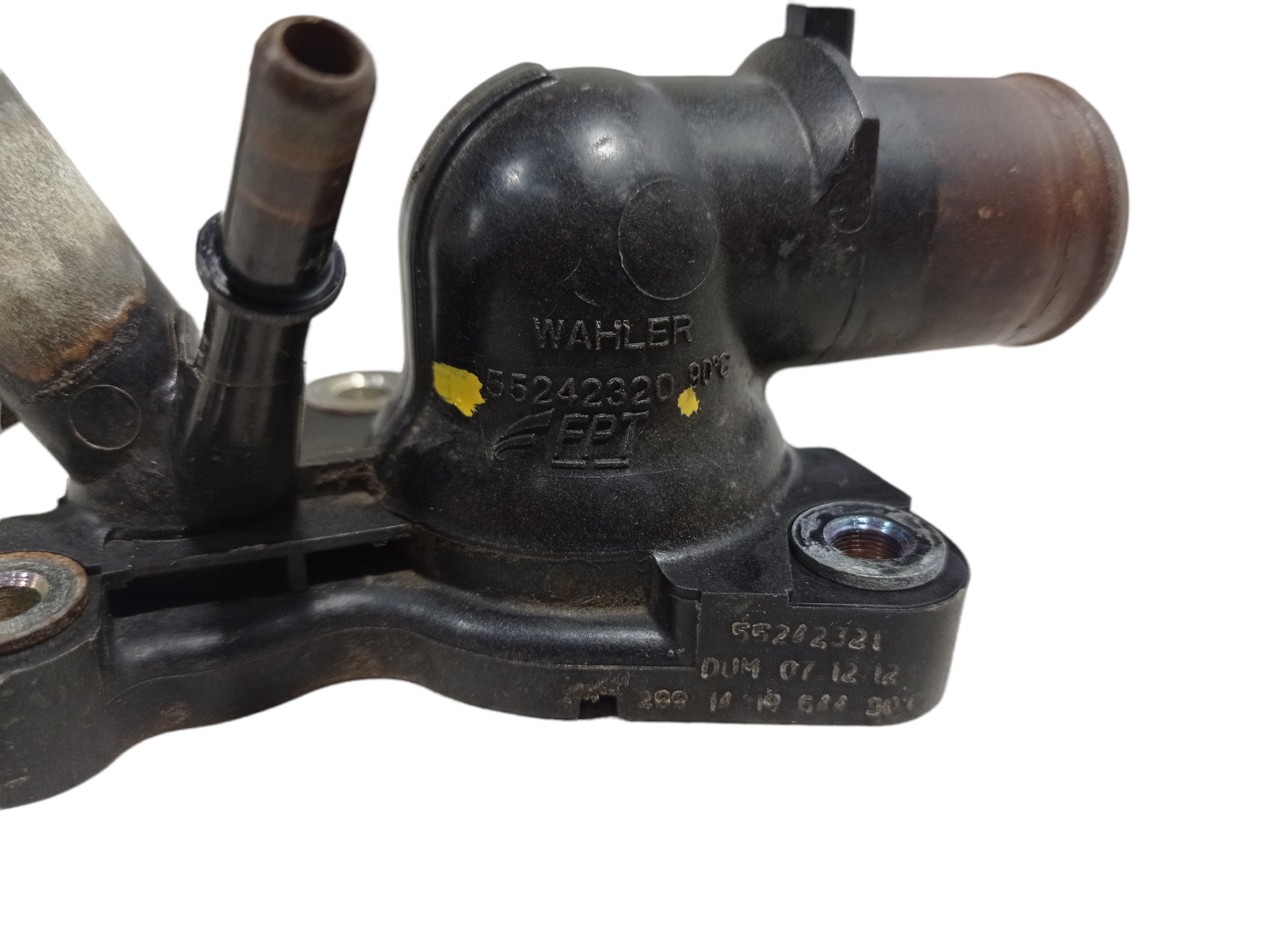 Carcaça Valvula Termostatica Idea 1.8 16v Etorq 2014 V355 7