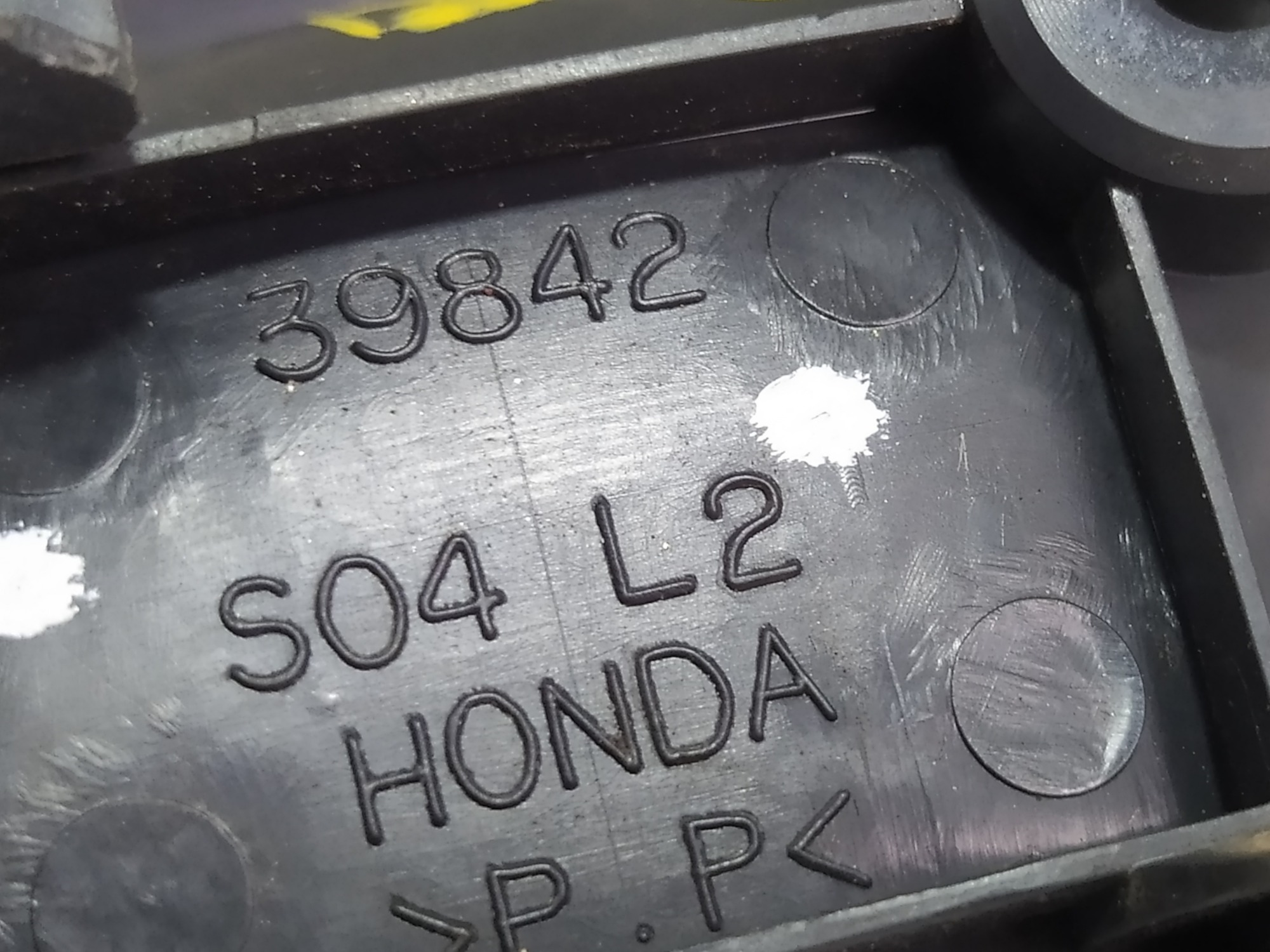 Maçaneta Interna Dianteira Esquerda Honda Civic Lx 2000 V427 Preto 6
