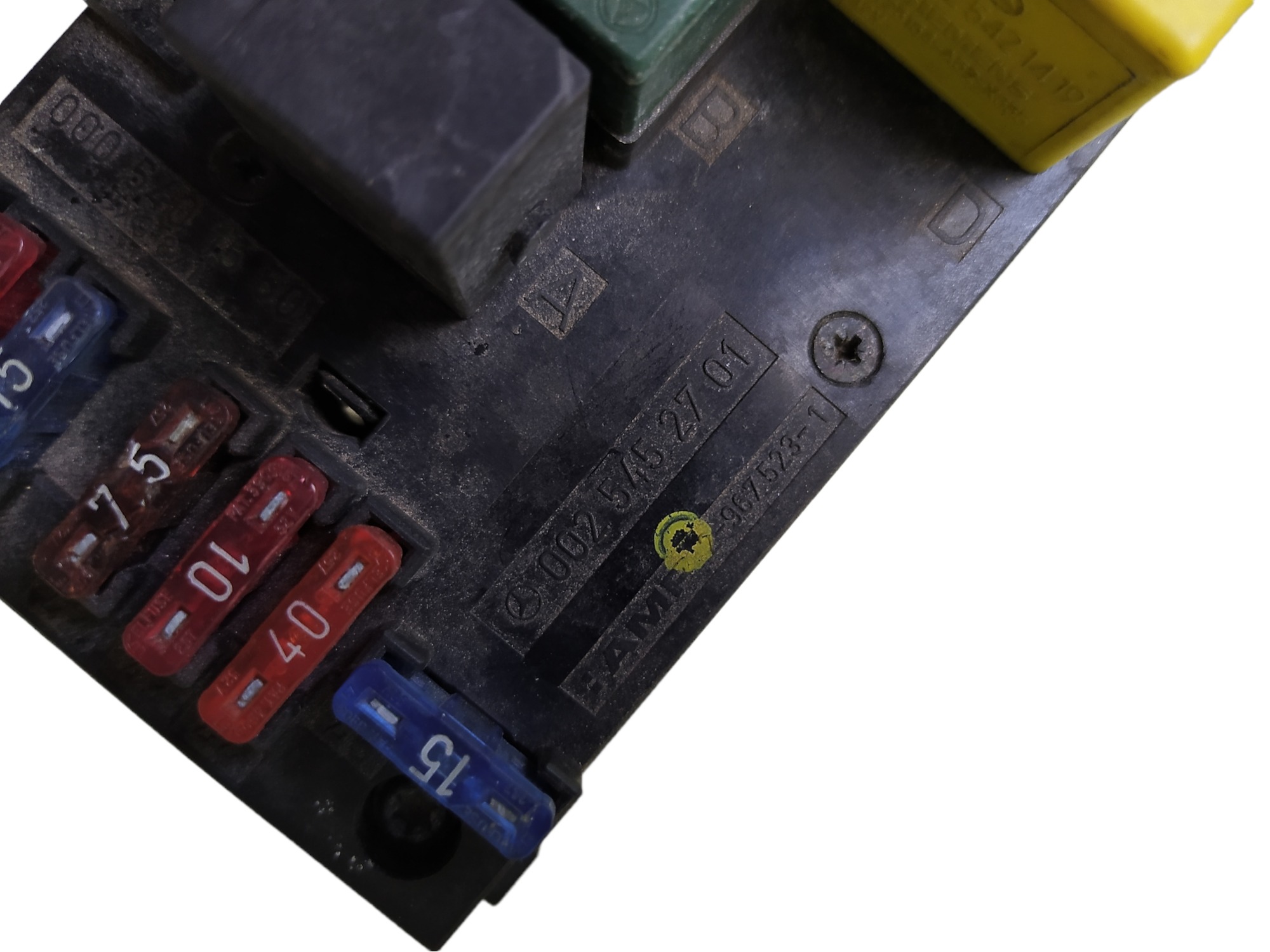 Central Caixa Fusível Externa Mercedes C230 2.3 1998 V483 10