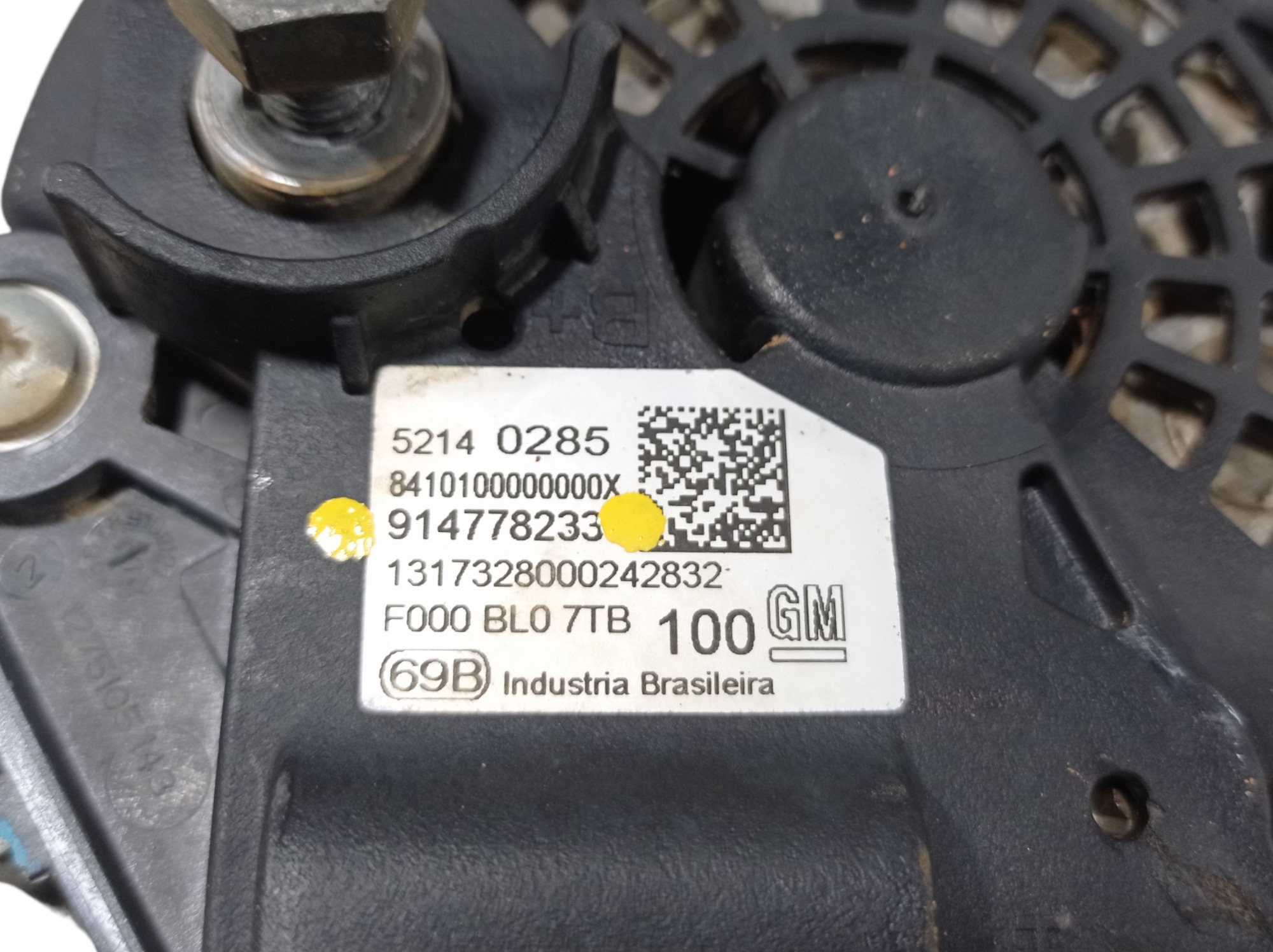 Alternador Gm Prisma 1.4 2018 914778233 V486 6