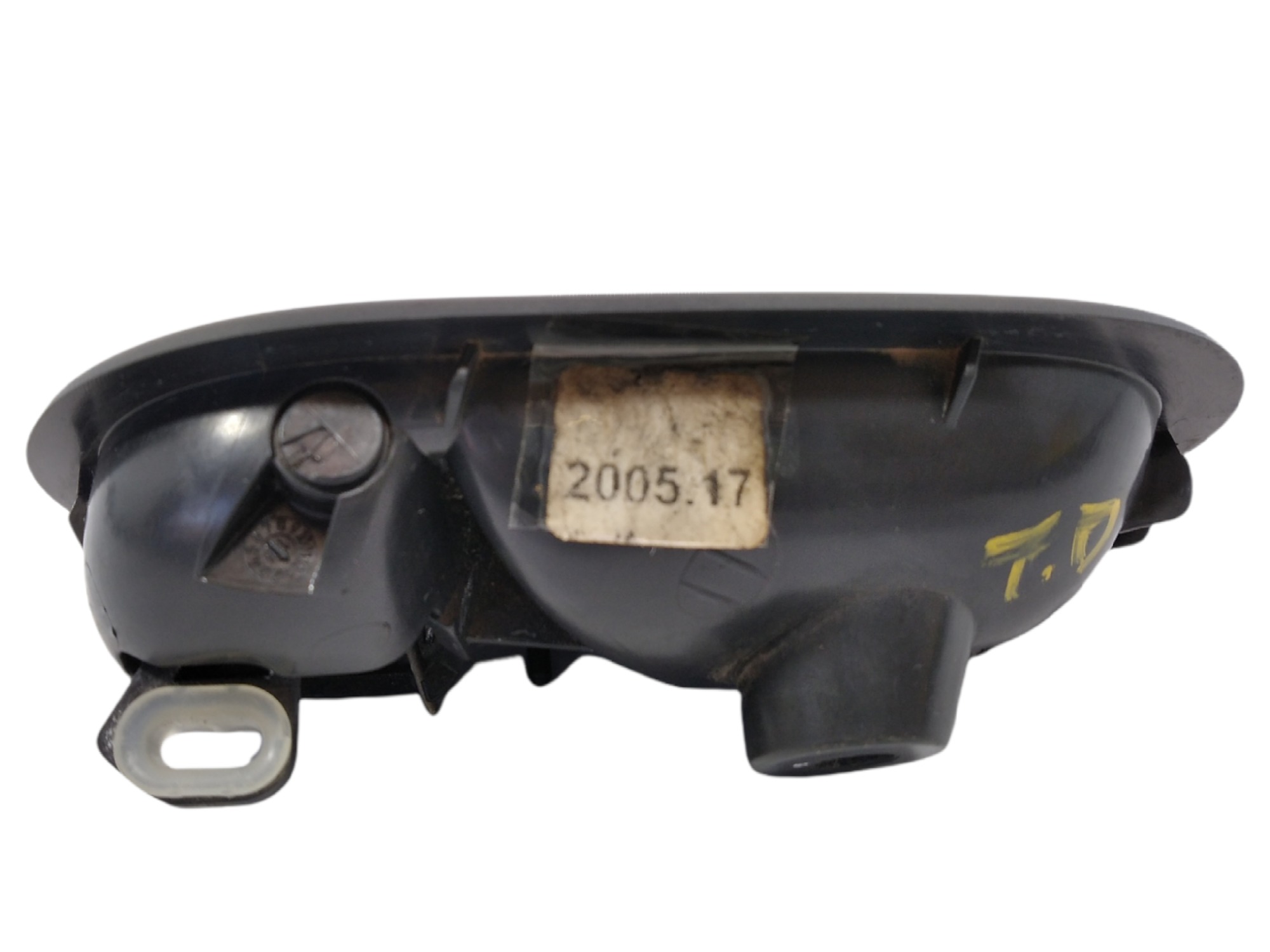 Maçaneta Interna Traseira Direita Sandero Stepway V346 Preto Traseira 2
