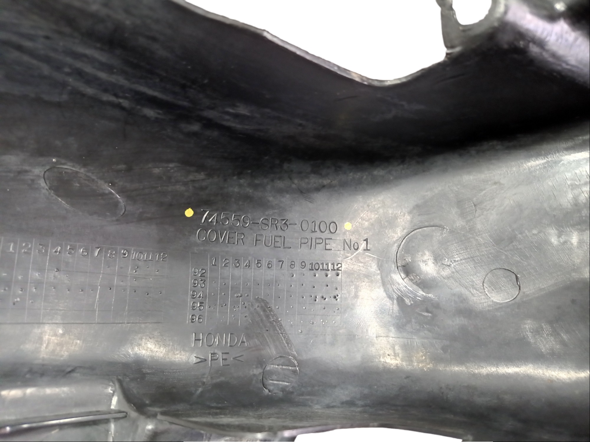 Protetor Gargalo Tanque Combustível Honda Civic Lx 2000 V427 6