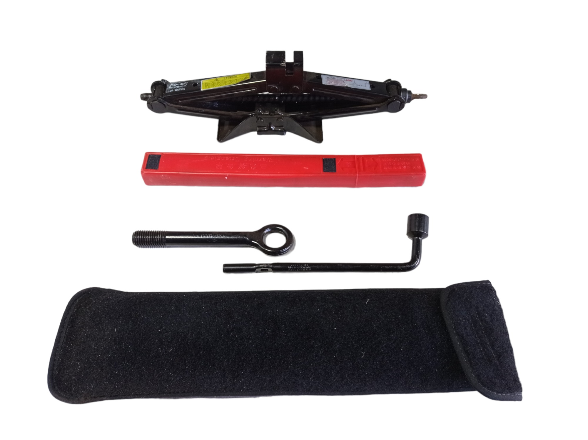 Kit Macaco Chave Roda Triângulo Jac T6 2.0 16v 2016 V475 5