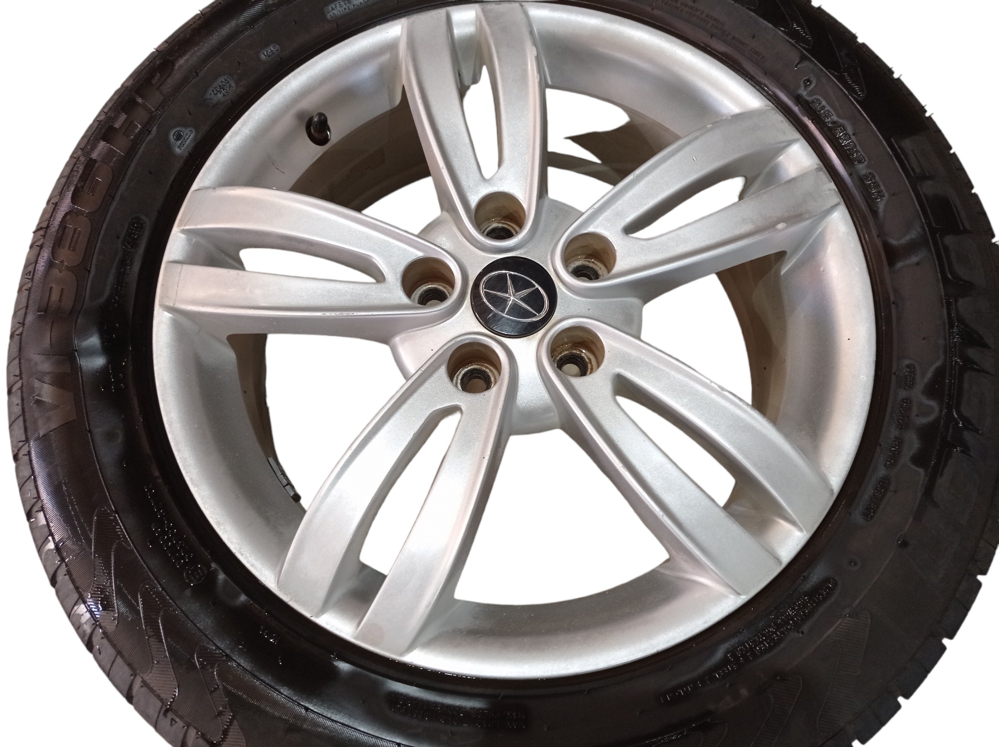 Roda Aro 17 5×114 Jac T6 2016 V554 4