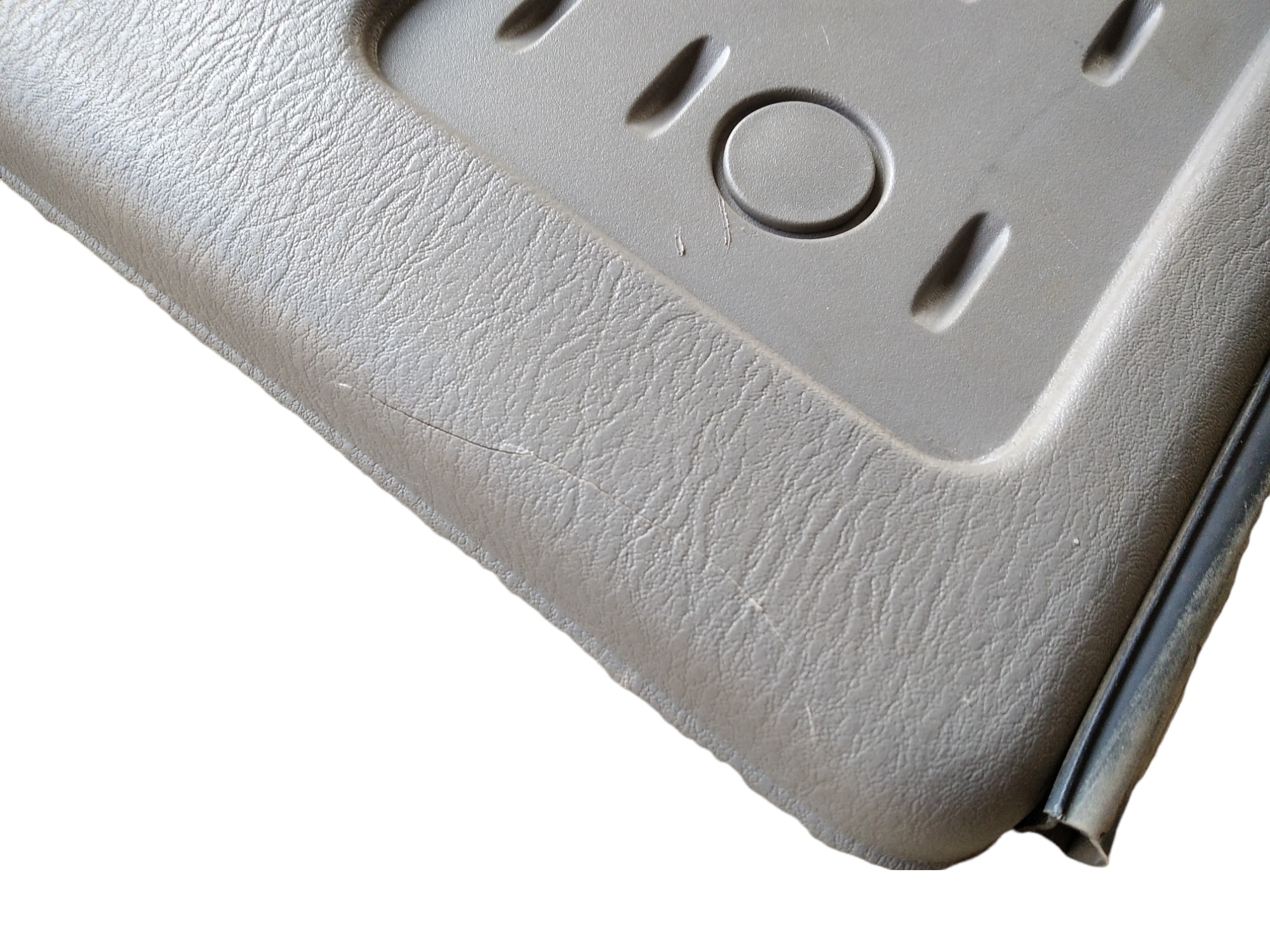 Forro Porta Traseiro Direito Grand Caravan 2003 V458 Marrom-claro 5